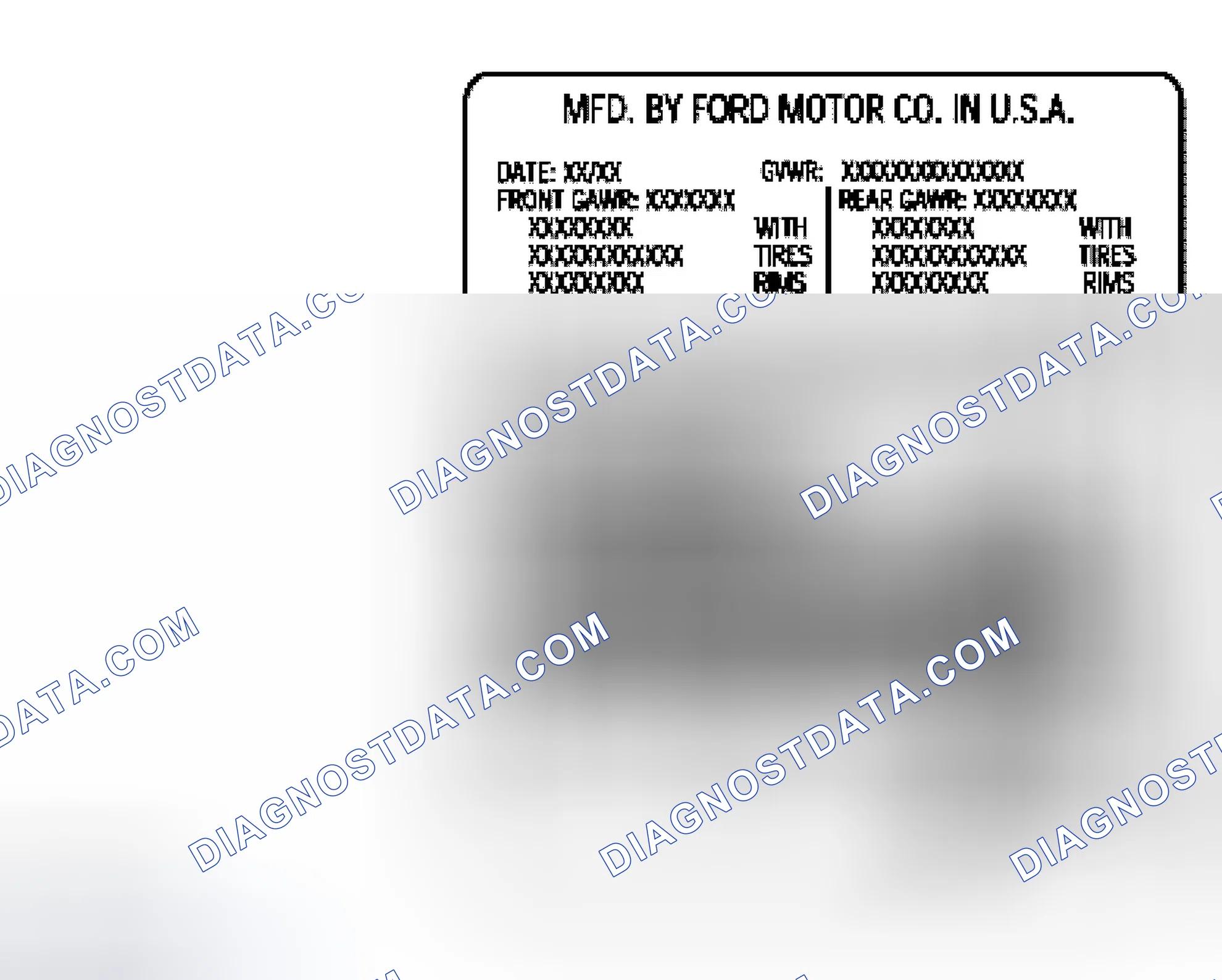Scheme 10: Engine Calibration Information (Truck)