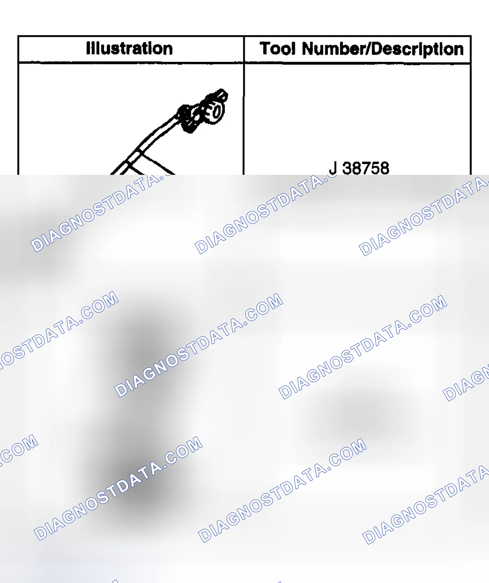 Scheme 44: Special Tools and Equipment