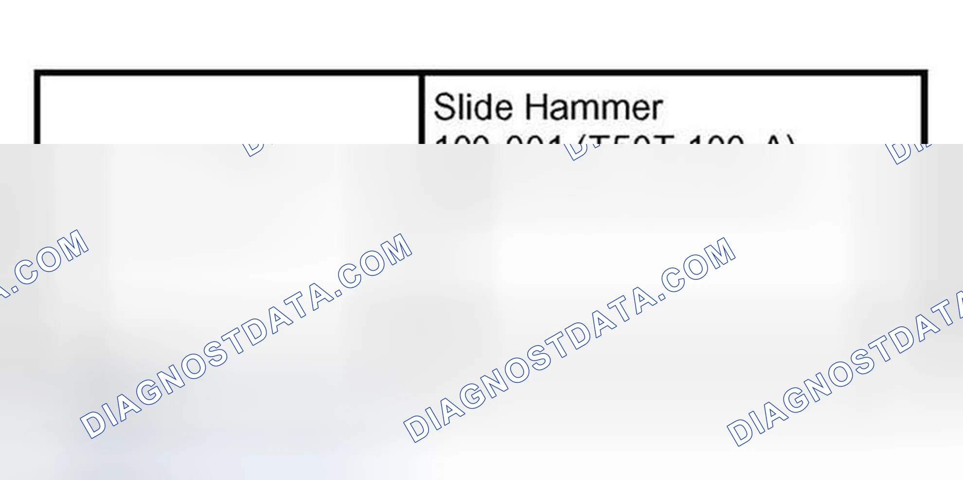 Scheme 25: Special Tool(s)