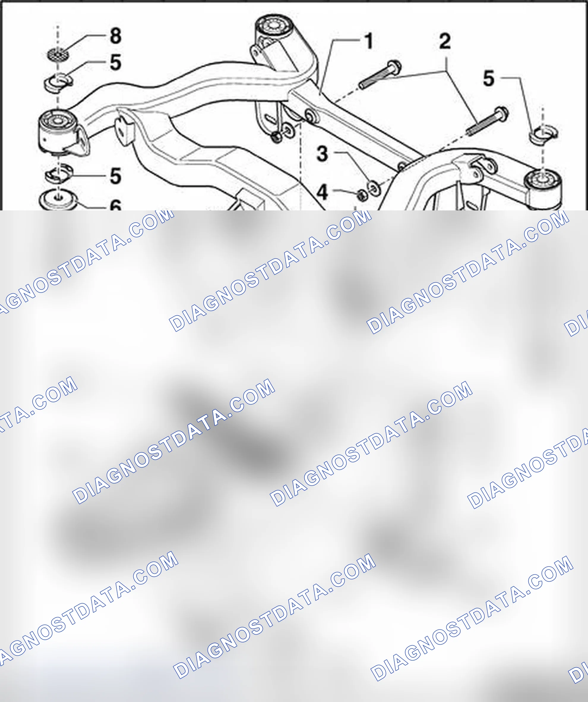 Scheme 175: Part II, Subframe - all wheel drive