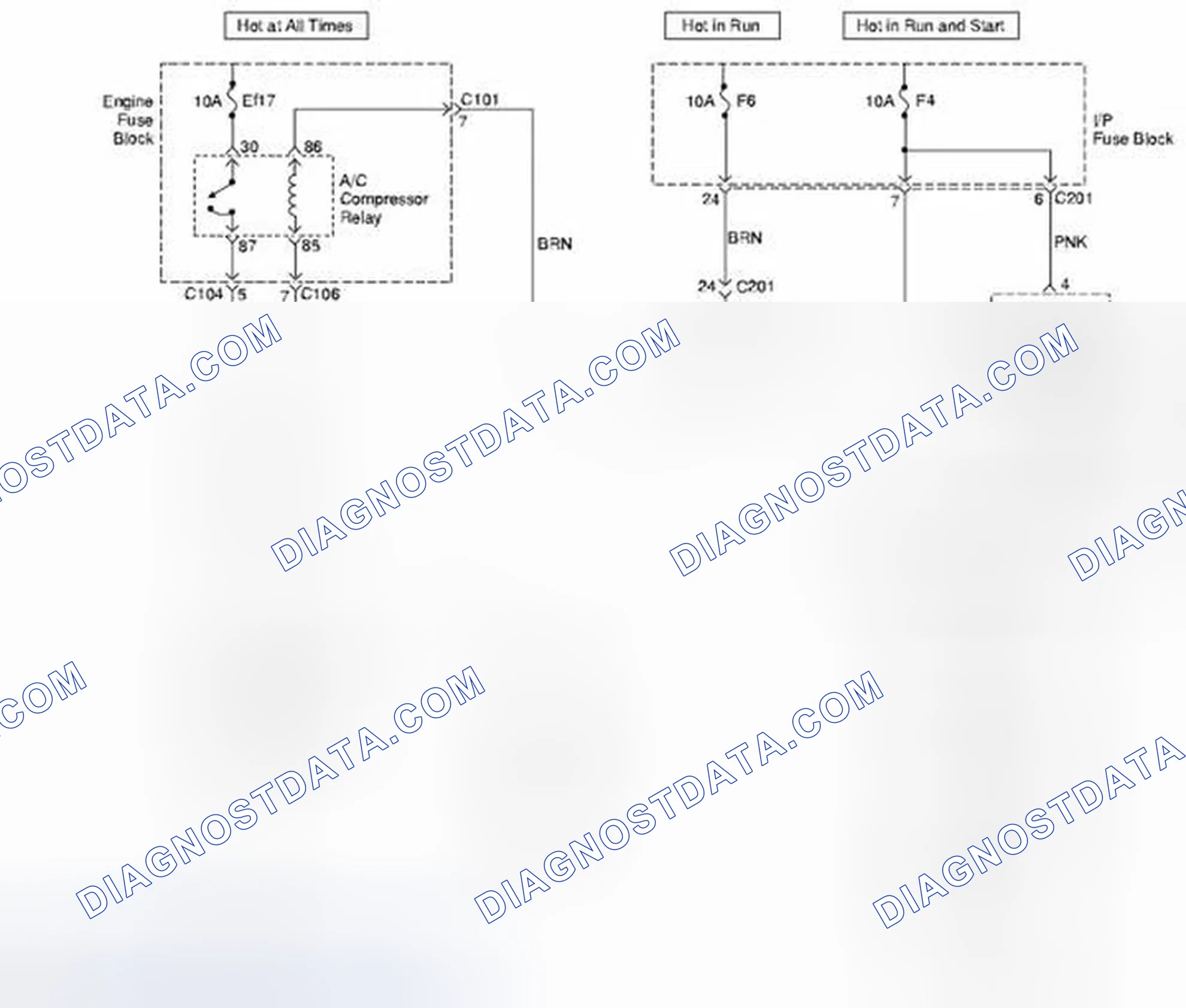 Scheme 31: Manual Control A/C Diagram (2 of 2)