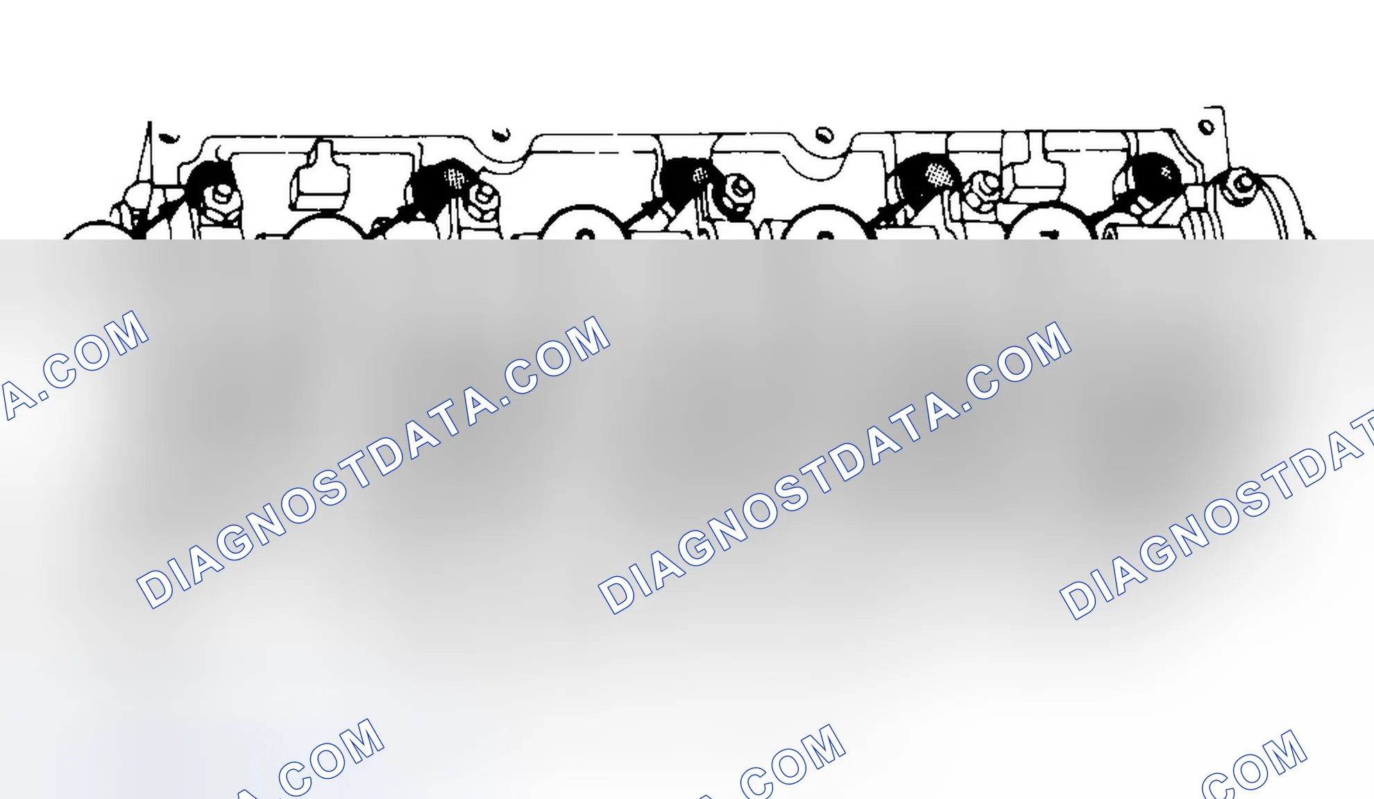 Scheme 7: Typical Cylinder Head Tightening or Loosening Sequence