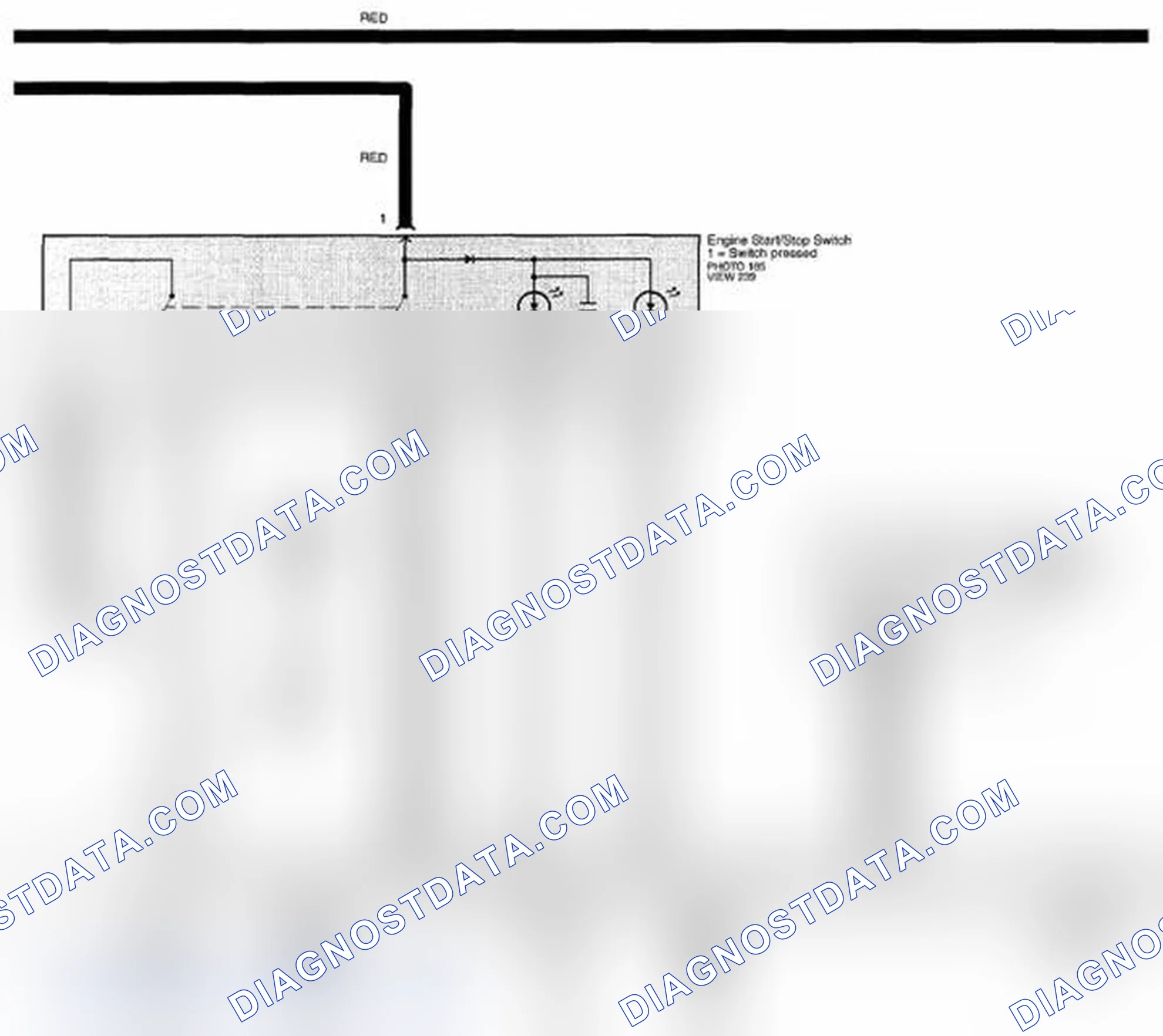 Scheme 193: Starting System Circuit Diagram - A/T: Keyless Access (Page 21-6)