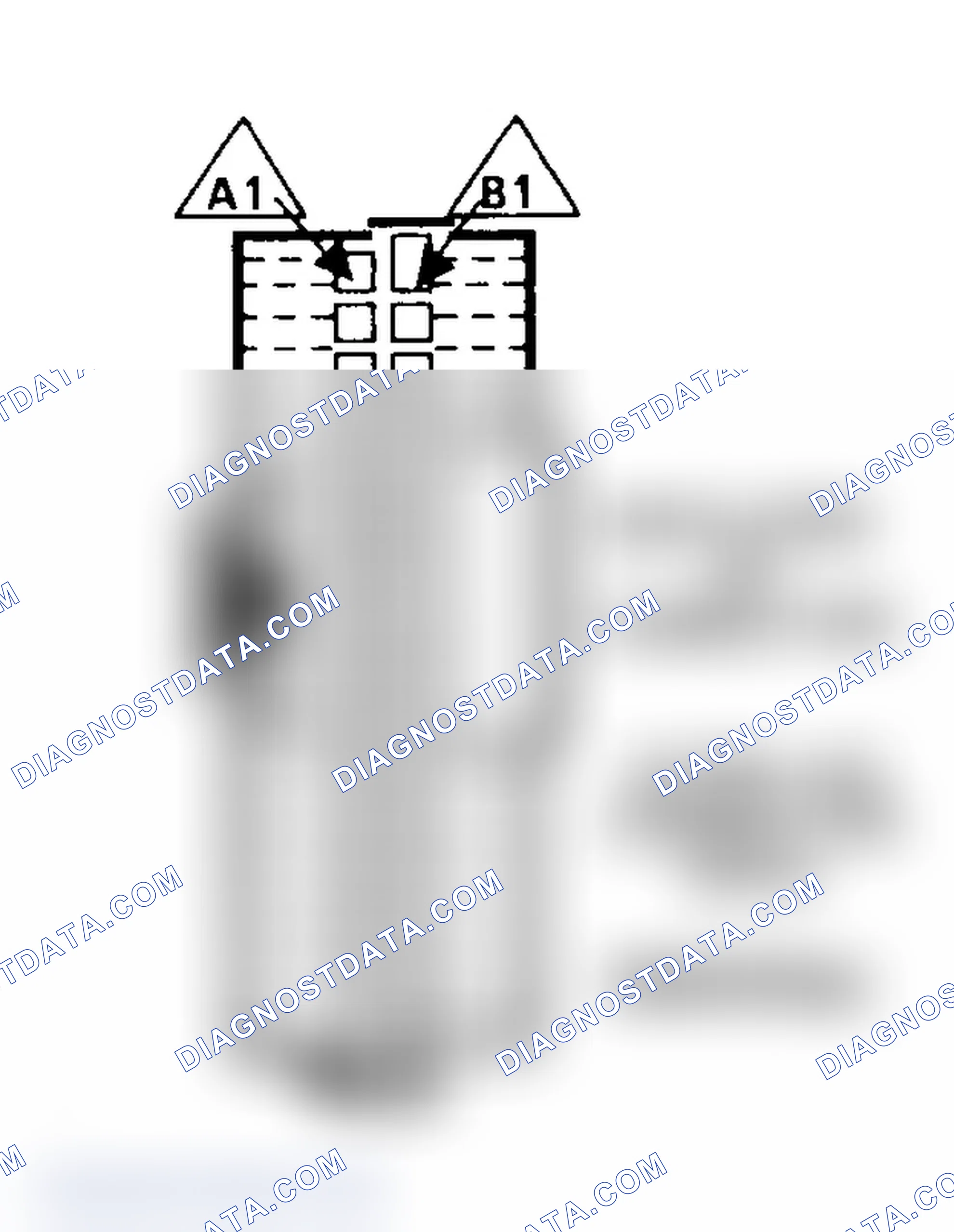 Scheme 18: PCM Terminal A-B Connector - Red (1 Of 4) ("C" & "K" Series 4.3L & 7.4L With M/T)