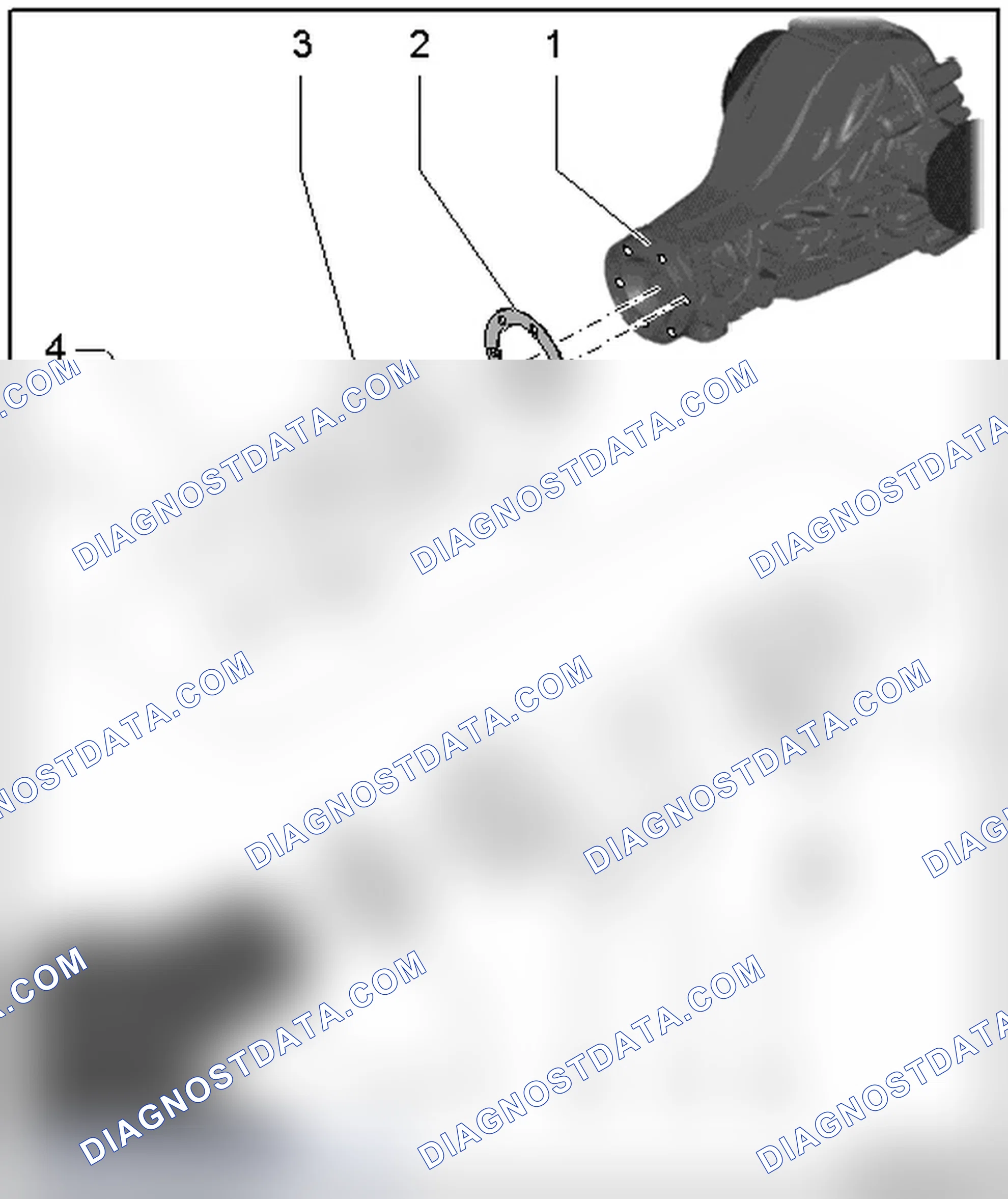 Scheme 257: DRIVESHAFT BOLTED ON TRANSMISSION-SIDE ASSEMBLY OVERVIEW
