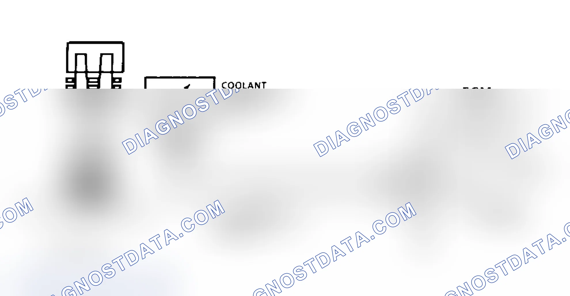 Scheme 8: Code 14 Schematic (Fleetwood) Coolant Temperature Sensor Signal Voltage Low
