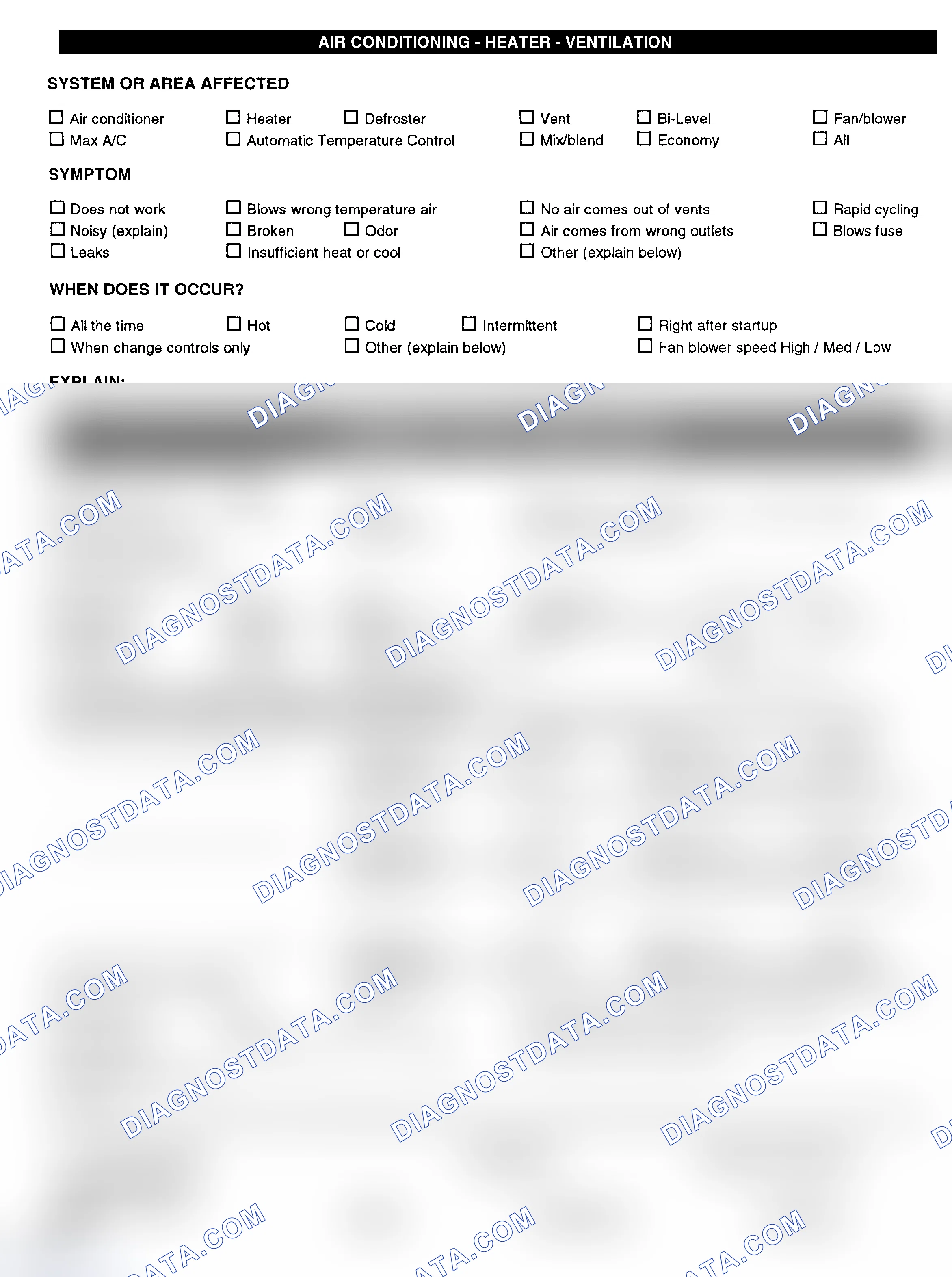 Scheme 4: Symptom Check List - Page 3