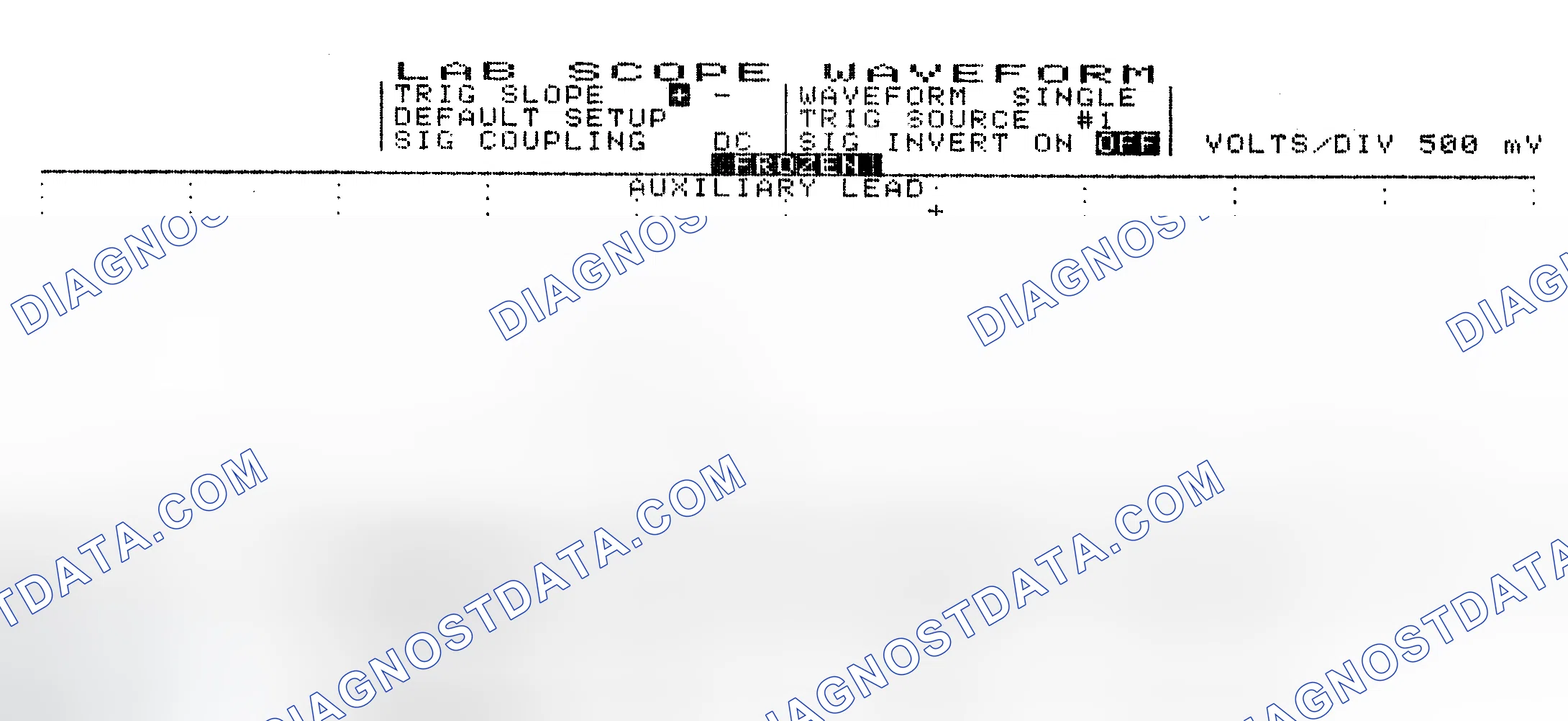 Scheme 10: Single Injector w/Excessive Current Flow - Current Pattern