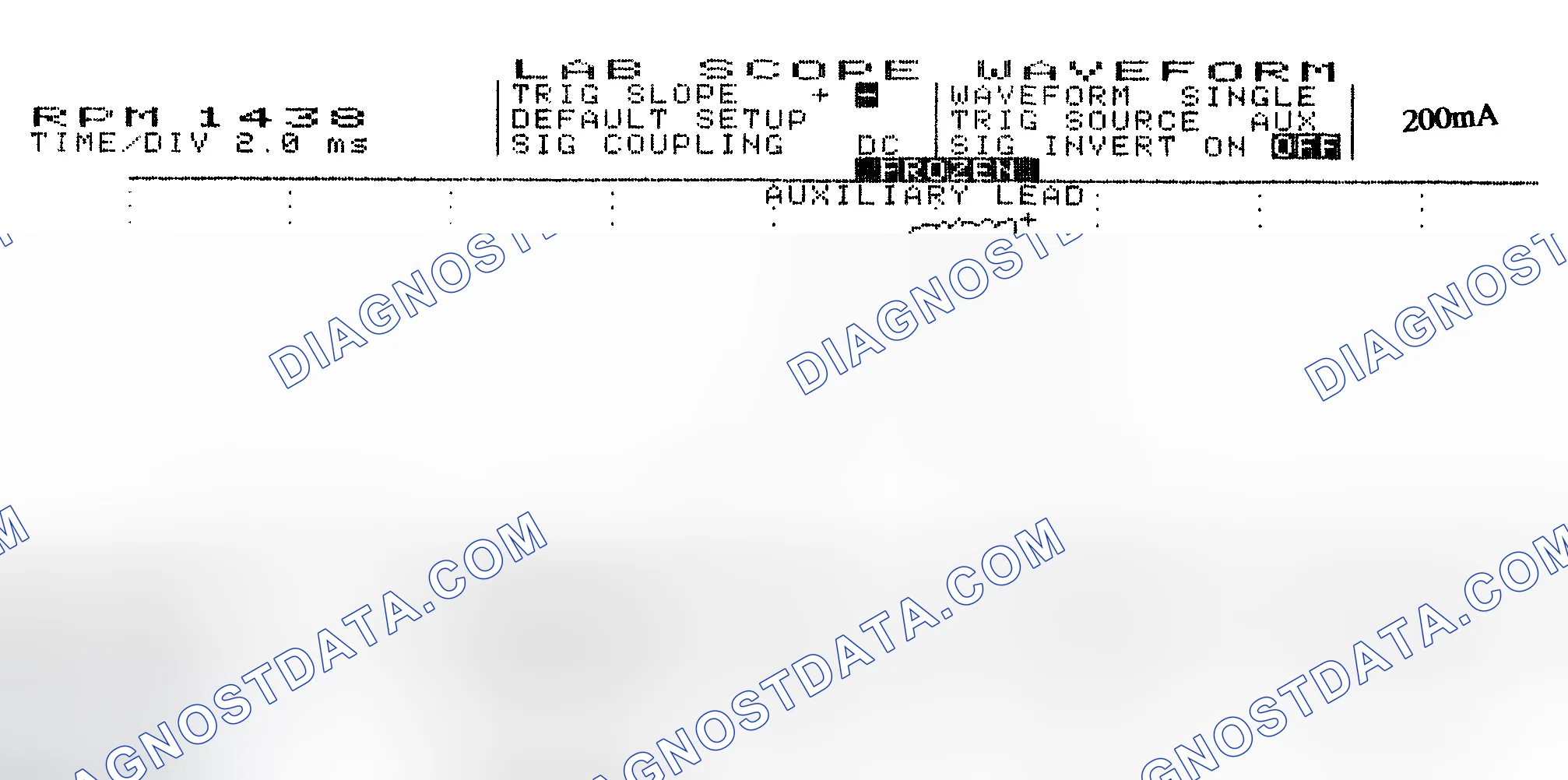 Scheme 15: Single Injector w/Normal Current Flow - Current Pattern