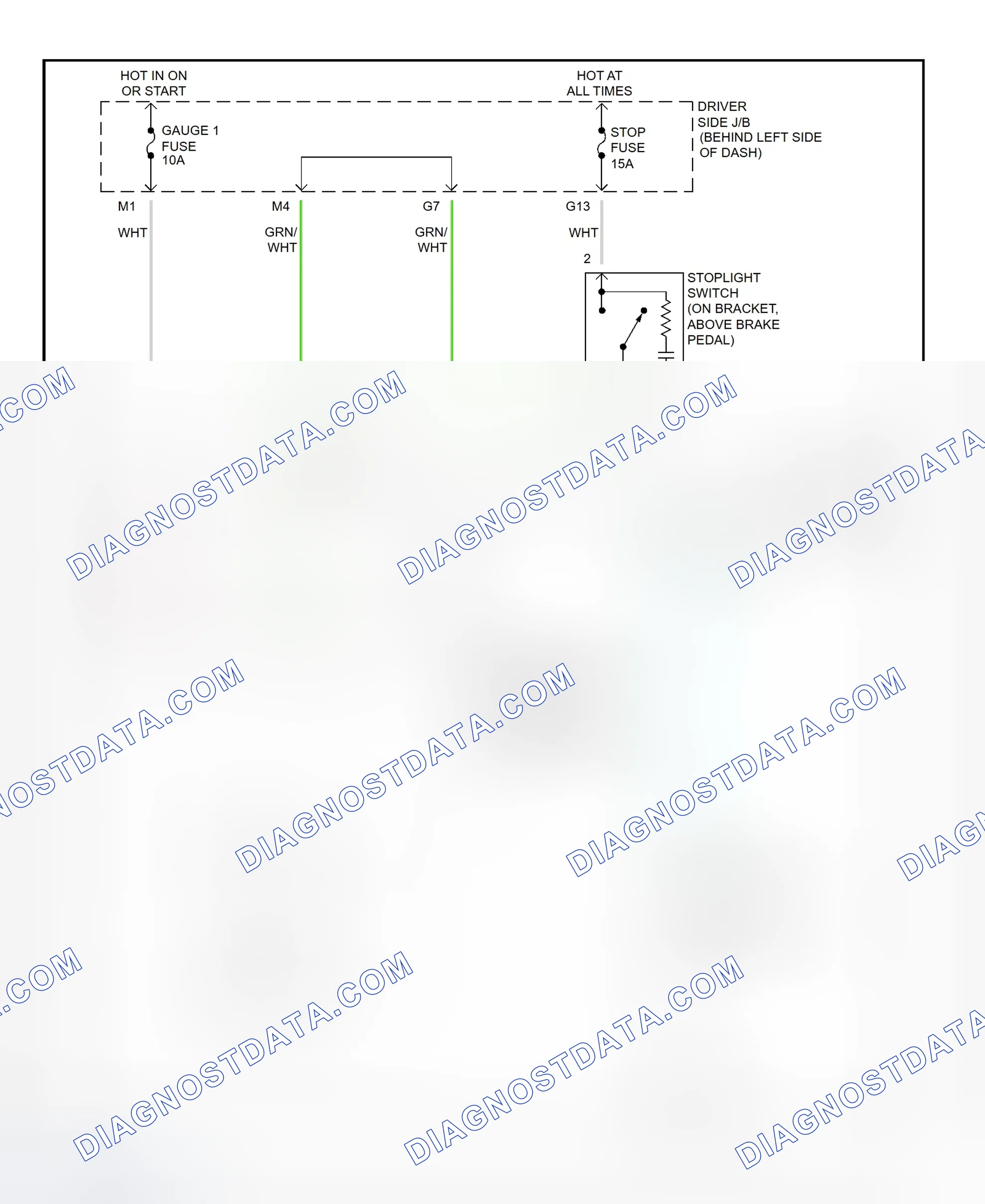Scheme 295: Shift Interlock System Wiring Diagram (2002 - Toyota Camry)