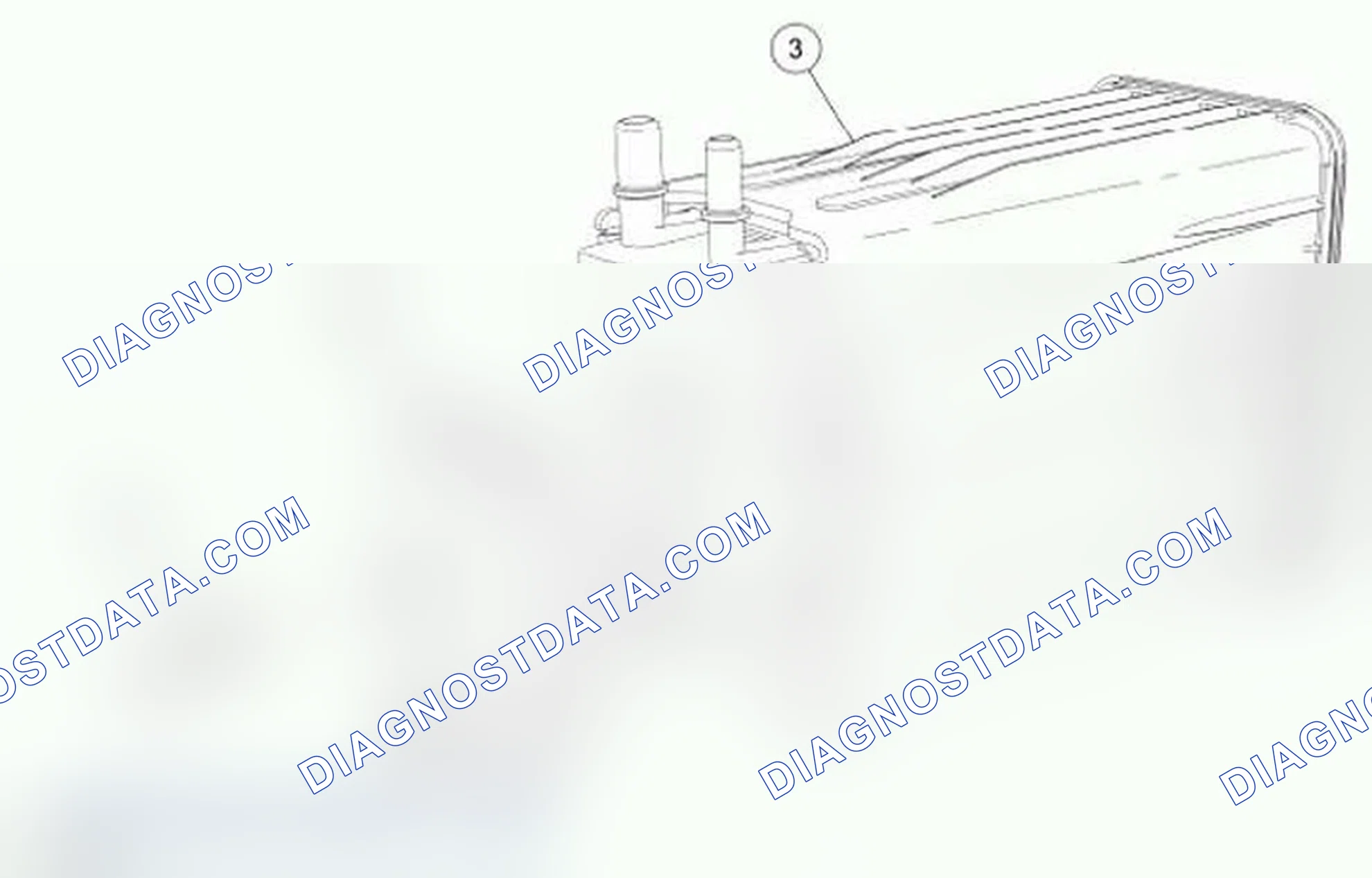 Scheme 7: Midship Fuel Tank Evaporative Emission (EVAP) Canister, Vent Solenoid and Dust Separator Assembly an