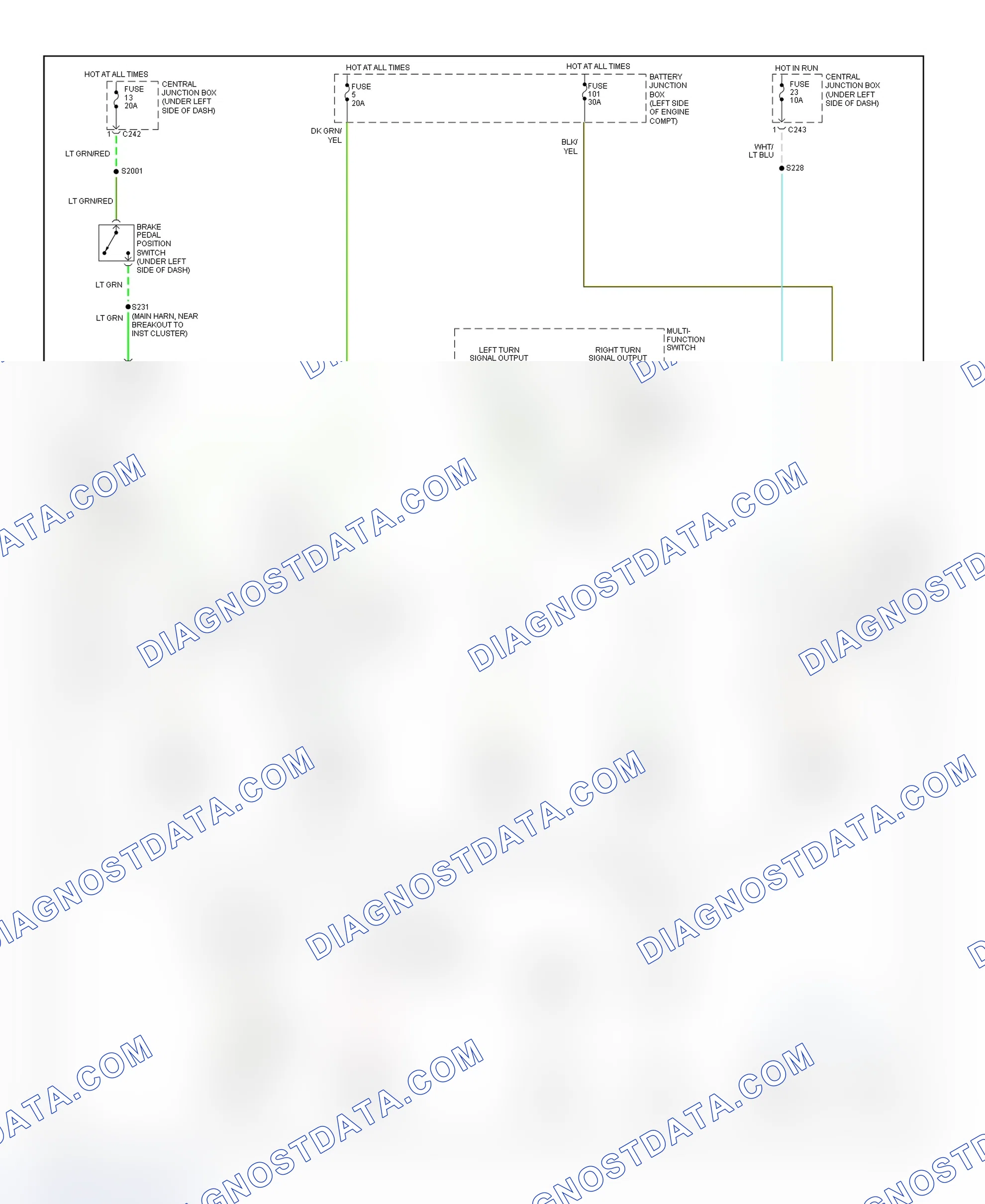 Scheme 34: Trailer/Camper Adapter Wiring Diagram (Expedition & Navigator)