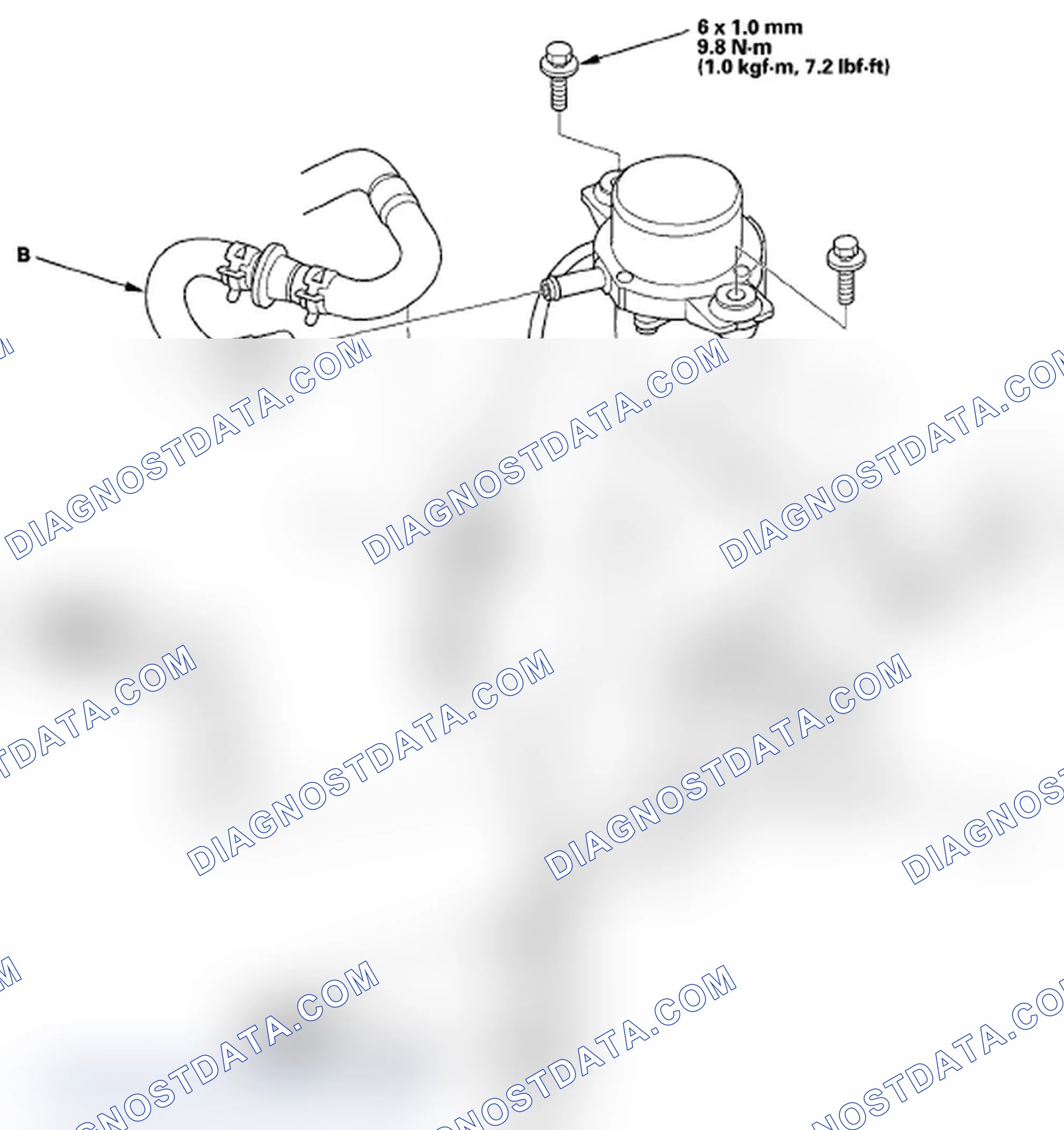 Scheme 130: Electric Vacuum Pump Replacement