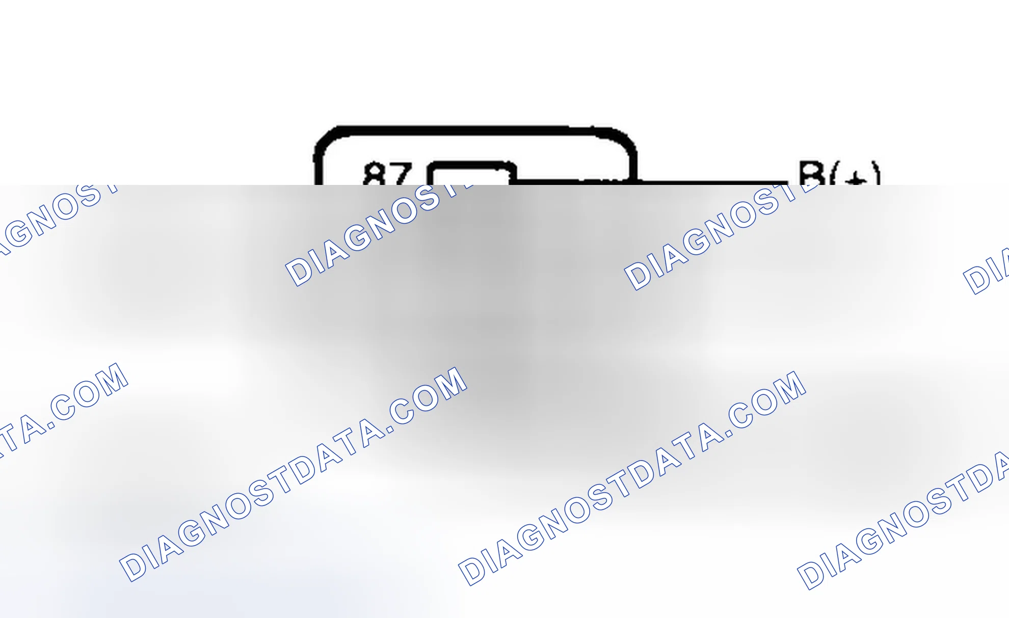 Scheme 78: Fuel Pump Relay Terminal (X21)