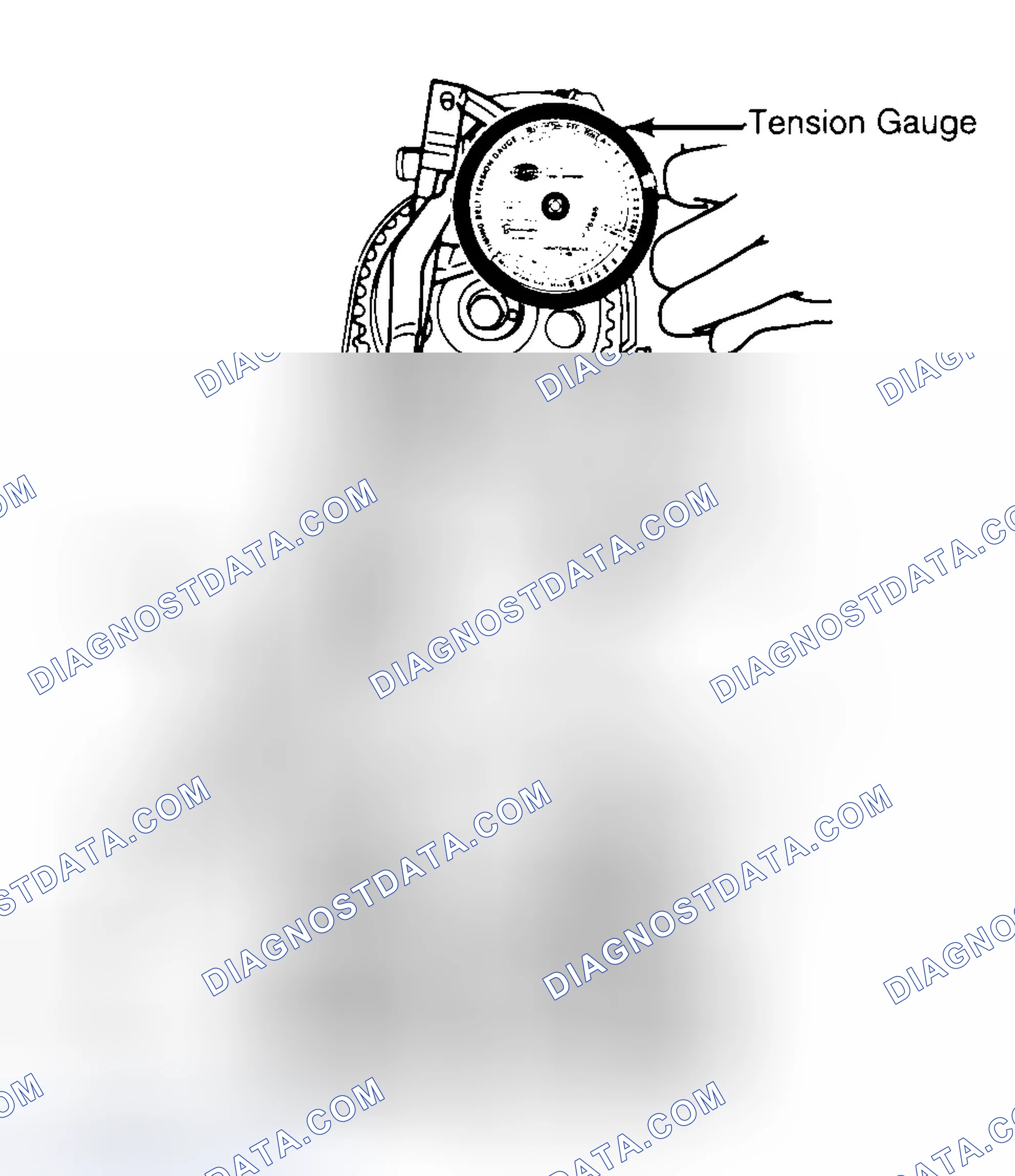 Scheme 3: Adjusting Typical Timing Belt Tension