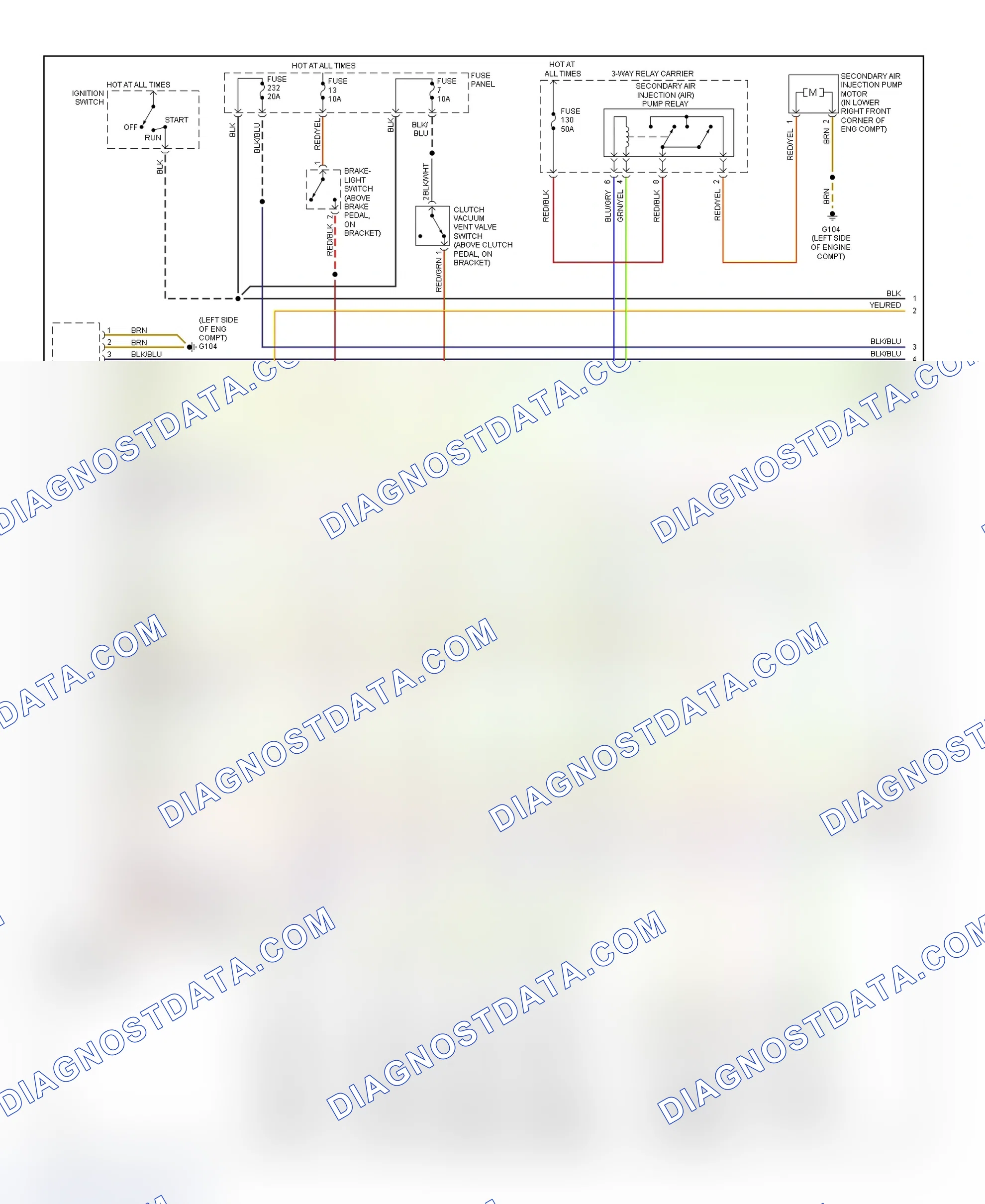 Scheme 17: Wiring Diagram (S4 2.7L Turbo - 1 Of 3)