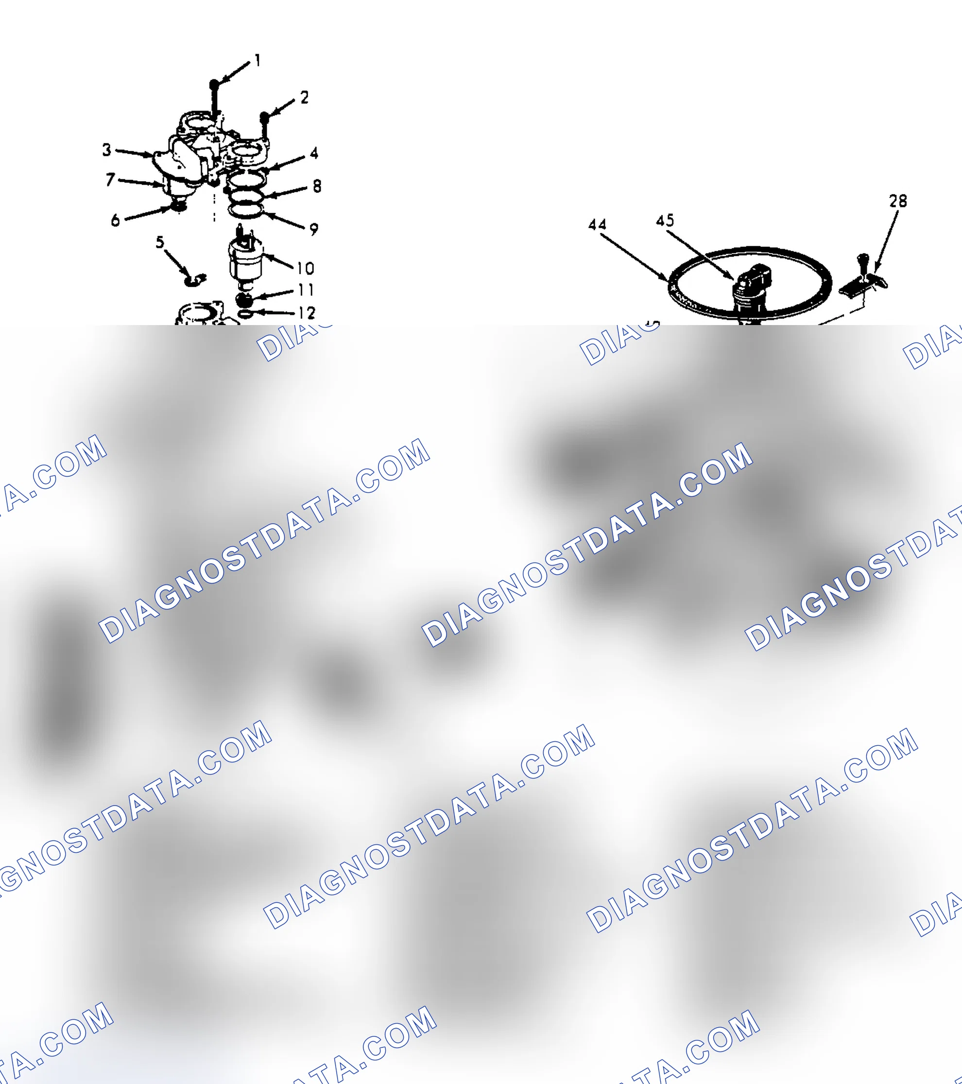 Scheme 3: Fuel Meter Assembly (Model 700)