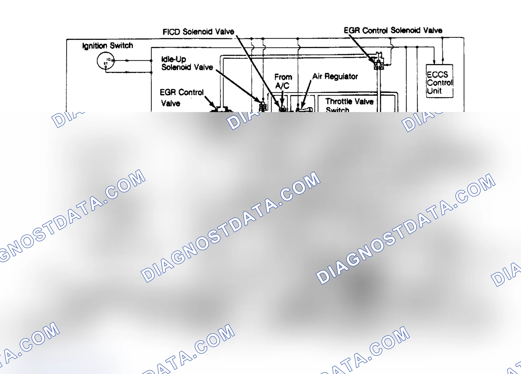 Scheme 23: Maxima ECCS Schematic & Vacuum Diagram Note direction of flow.