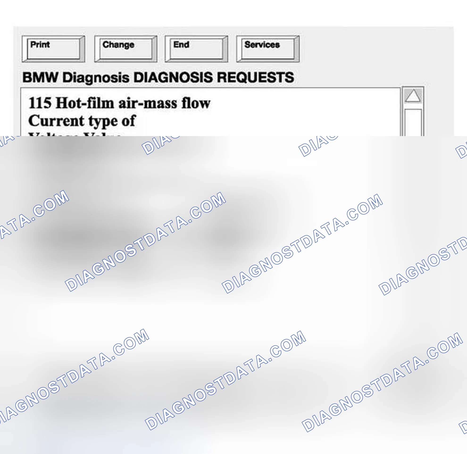 Scheme 252: BMW Fault Code (DISplus/MoDIC)