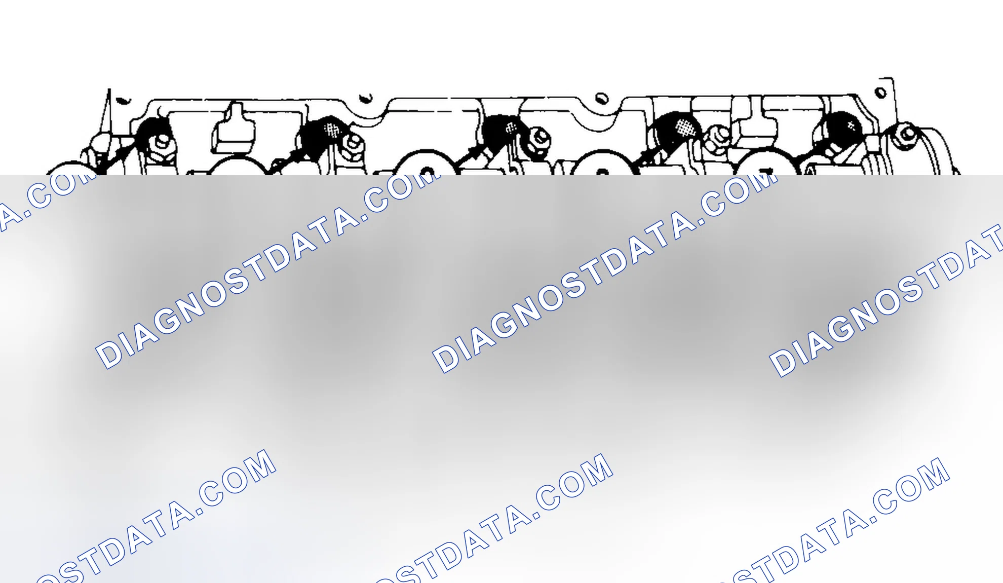 Scheme 7: Typical Cylinder Head Tightening or Loosening Sequence