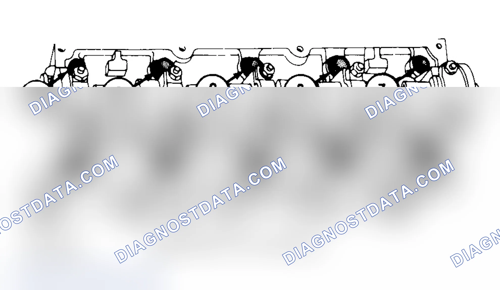 Scheme 3: Typical Cylinder Head Tightening or Loosening Sequence