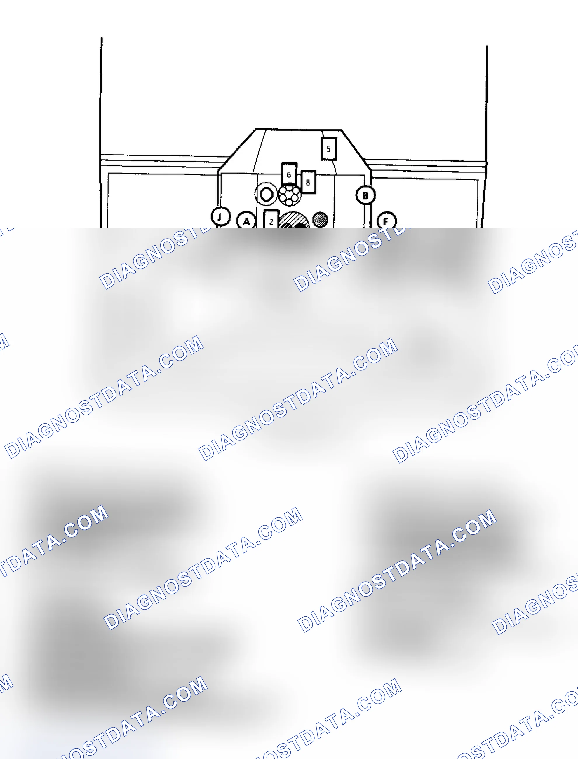 Scheme 150: Component Locations for "P" Series 5.7L