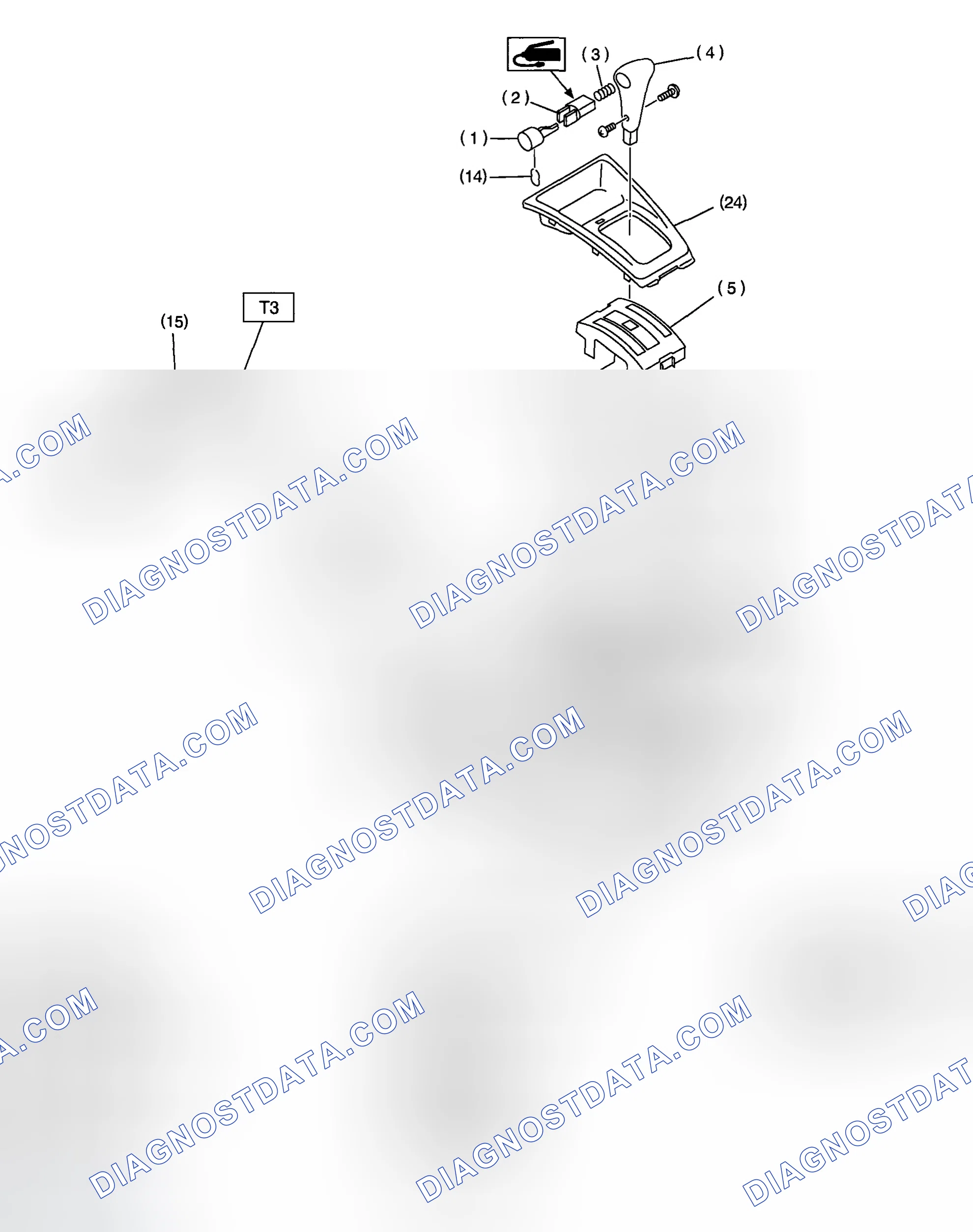 Scheme 660: Identifying Select Lever Components