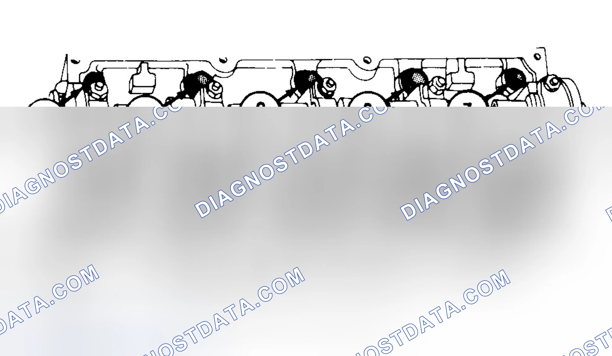 Scheme 7: Typical Cylinder Head Tightening or Loosening Sequence