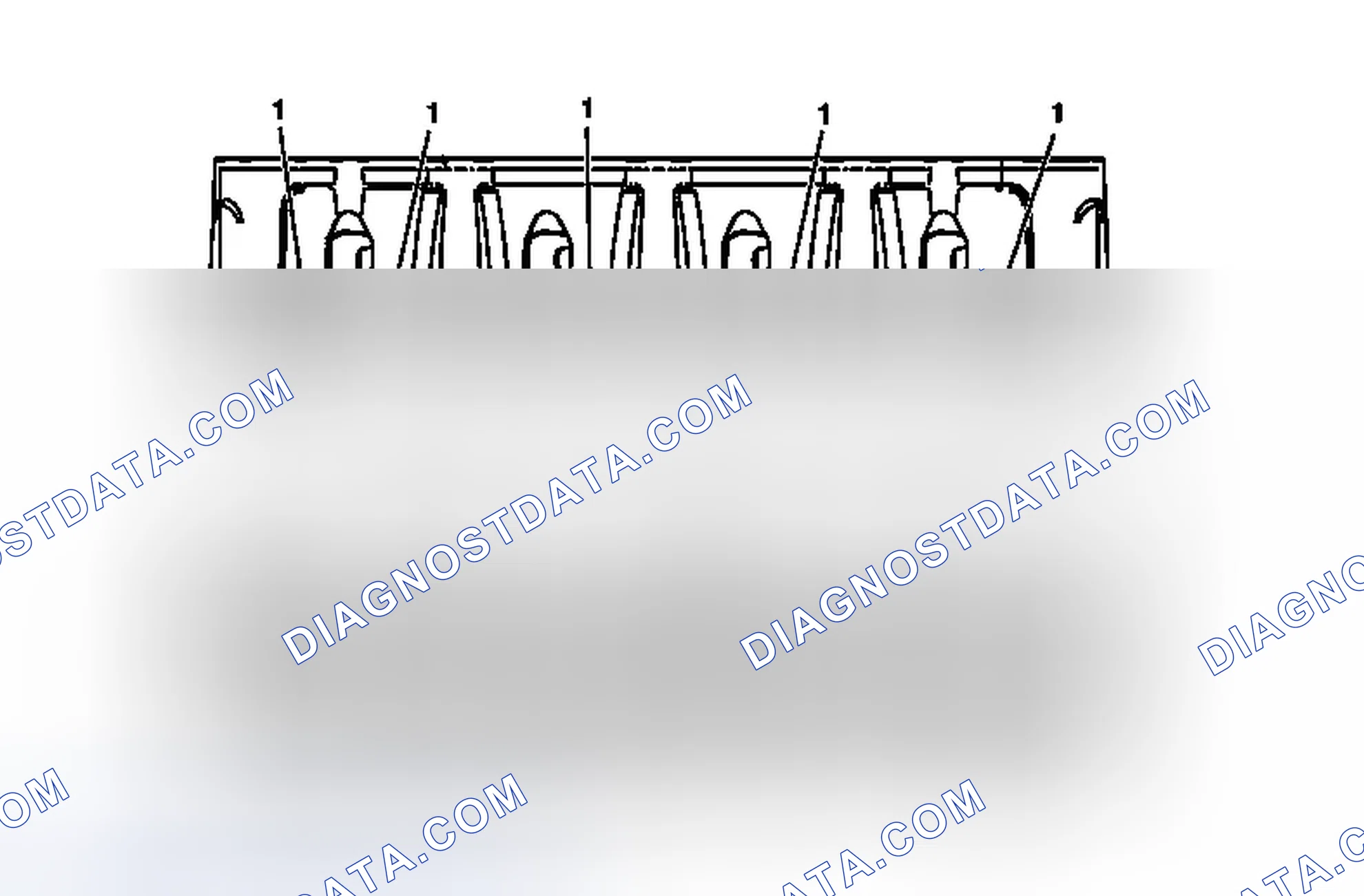 Scheme 105: Cylinder Head - Intake/Exhaust Side Views