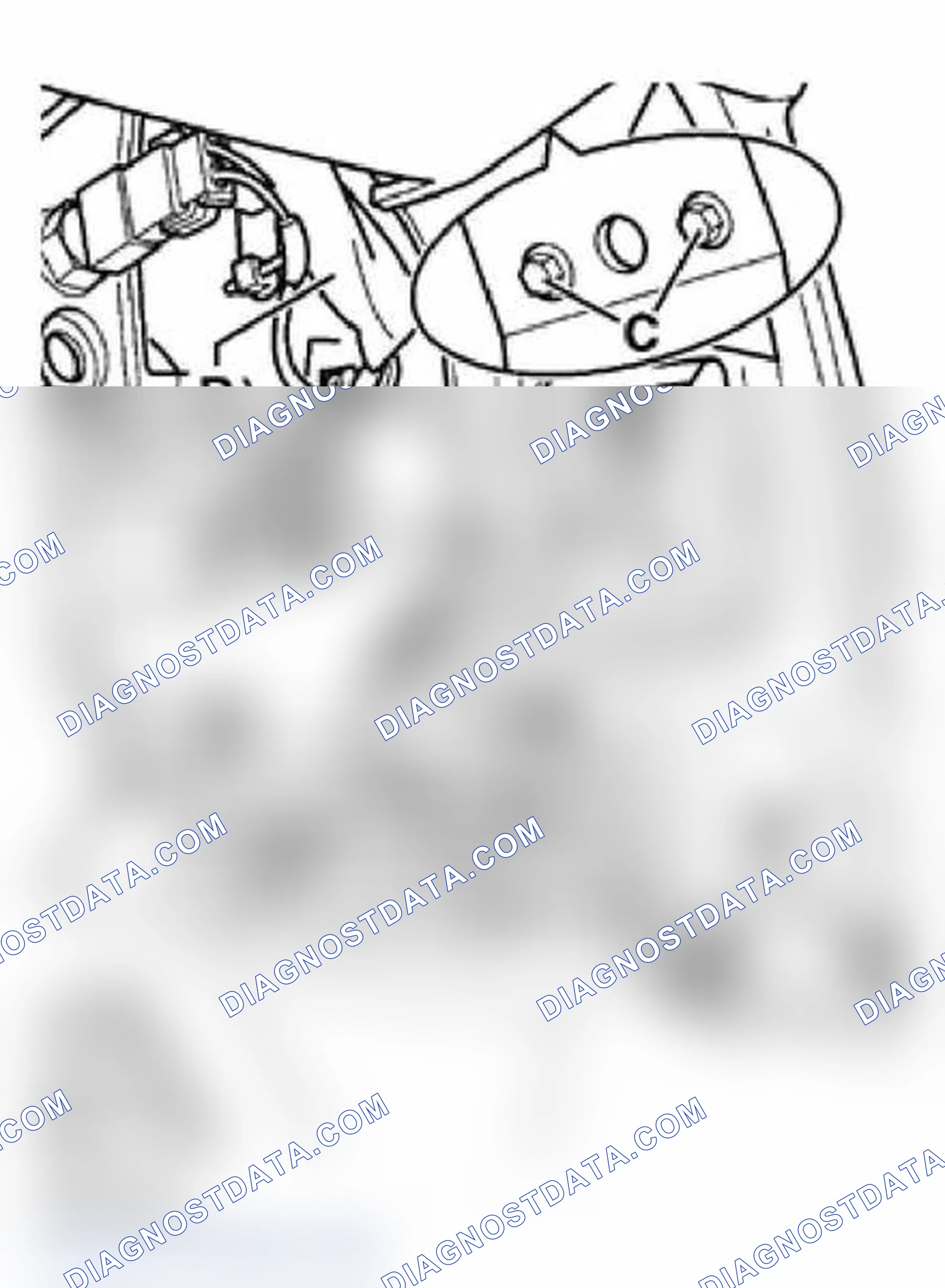 Scheme 48: Actuator for temperature flap left -V158-, removing and installing