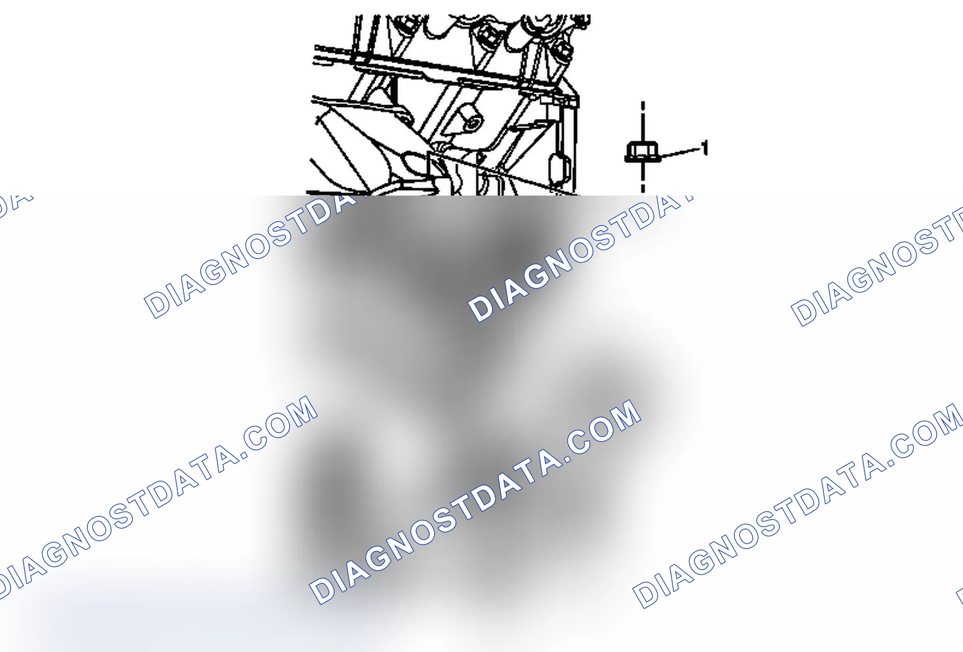 Scheme 13: Engine Mount Replacement - Left Side