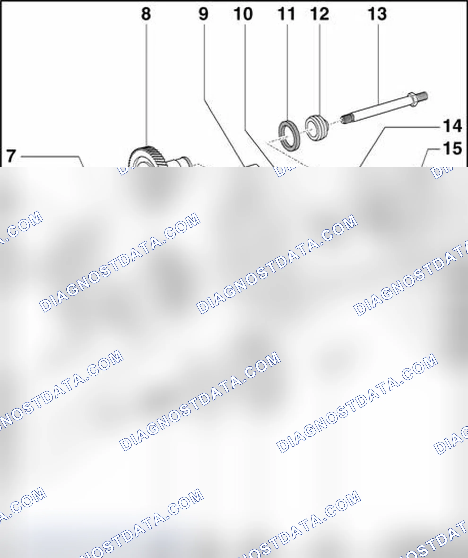 Scheme 994: Power take-off, component overview