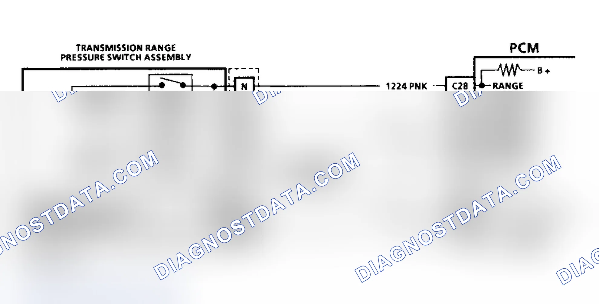 Scheme 193: Code 28, Circuit Diagram (5.7L F Body) Courtesy of General Motors Corp.