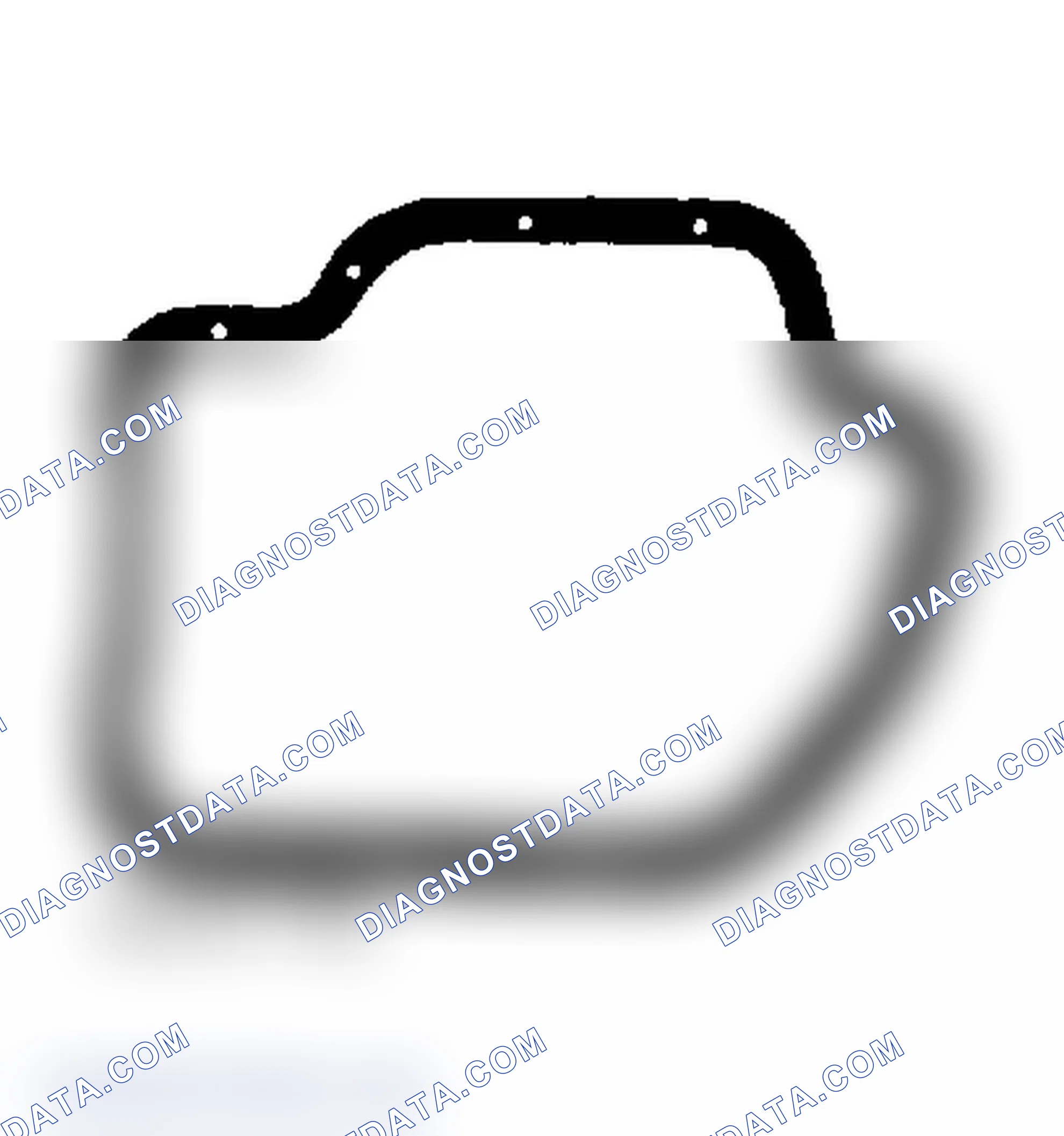 Scheme 38: THM 400 Oil Pan Gasket Identification