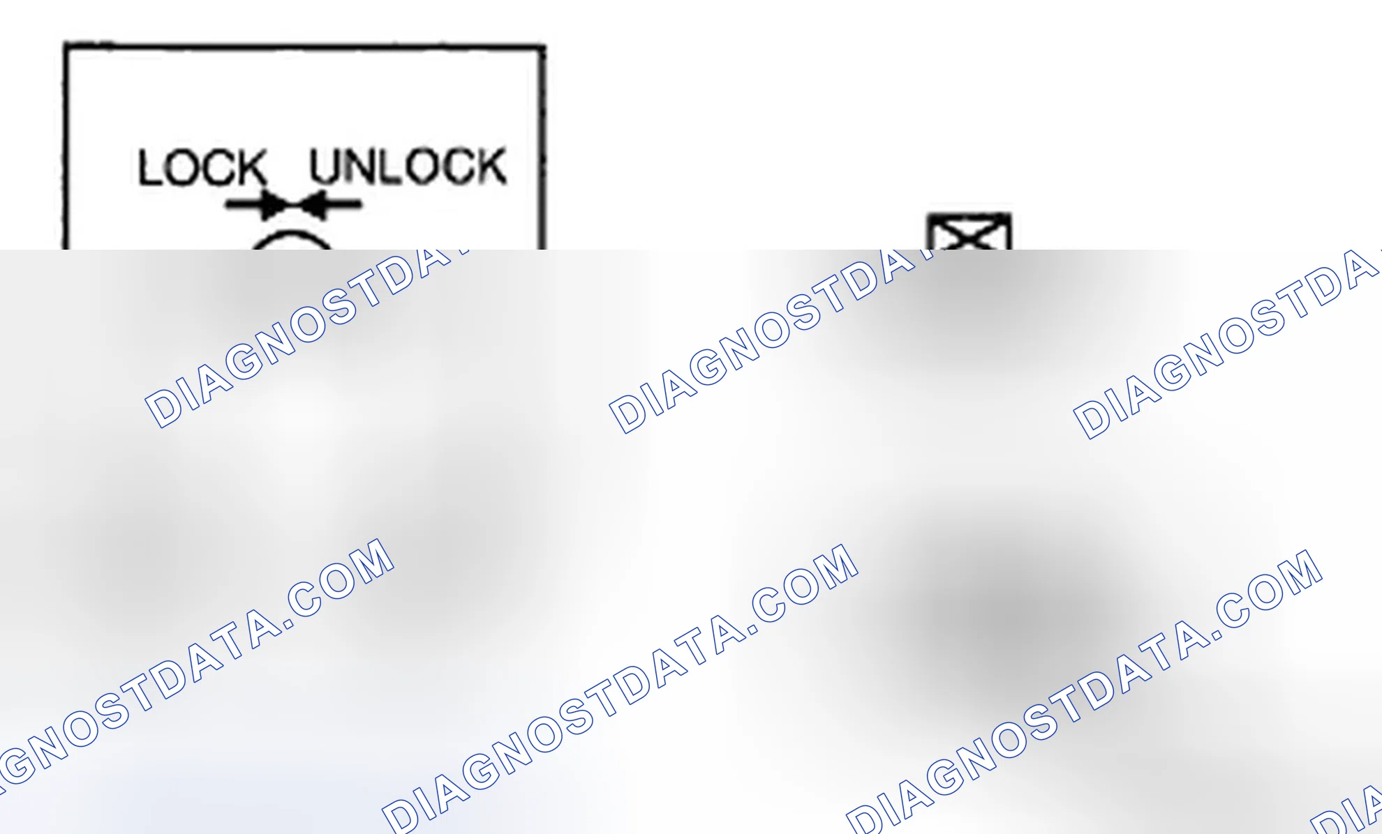 Scheme 50: REAR DOOR LOCK ACTUATOR INSPECTION