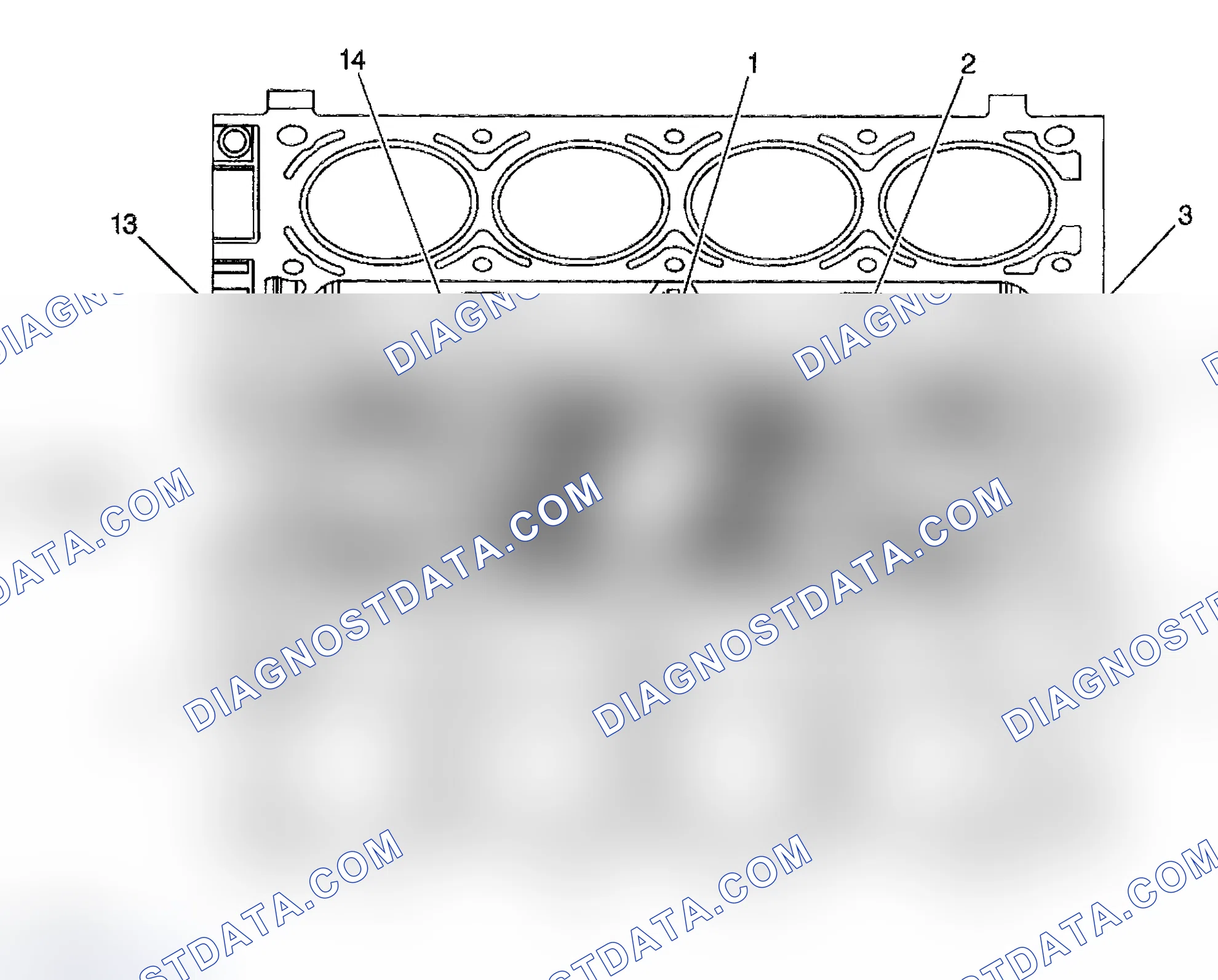 Scheme 56: Engine Block-Top View