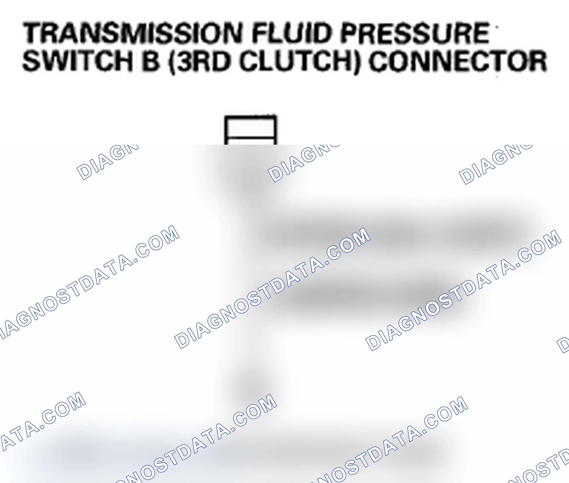 Scheme 81: DTC P0848: Open in Transmission Fluid Pressure Switch B (3rd Clutch) Circuit, or Transmission Fluid