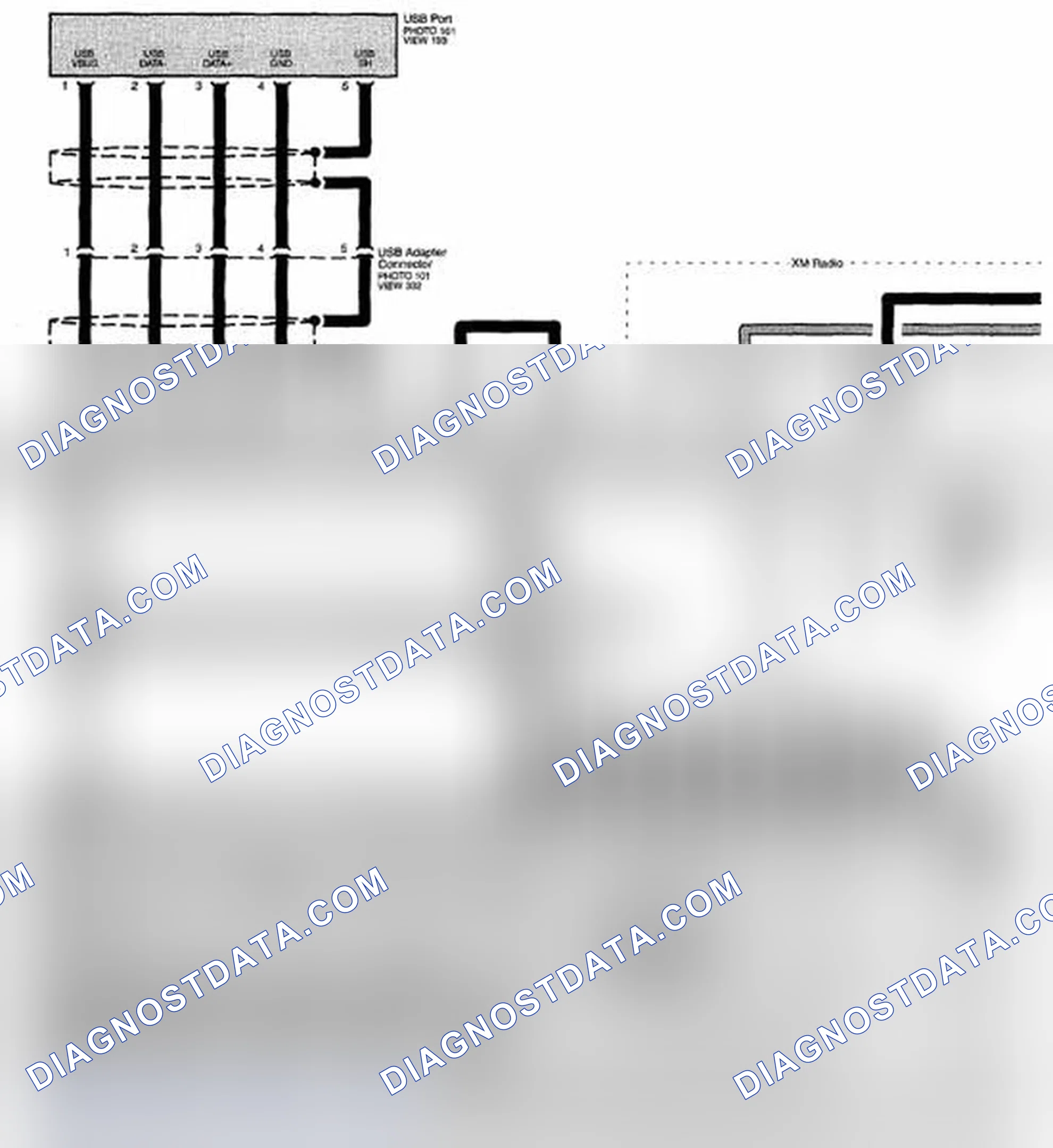 Scheme 301: Audio System Circuit Diagram - Navigation (Page 150-8)