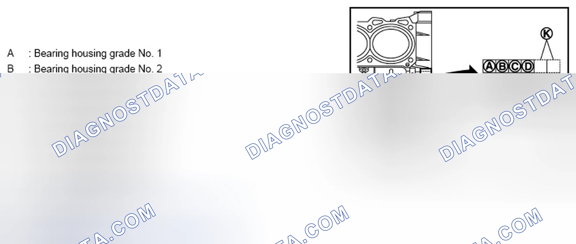 Scheme 313: WHEN NEW CYLINDER BLOCK AND CRANKSHAFT ARE USED