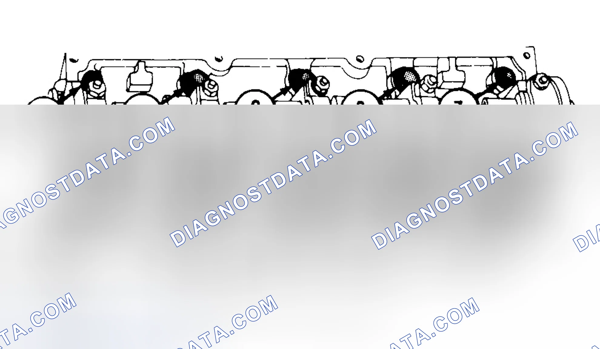 Scheme 7: Typical Cylinder Head Tightening or Loosening Sequence