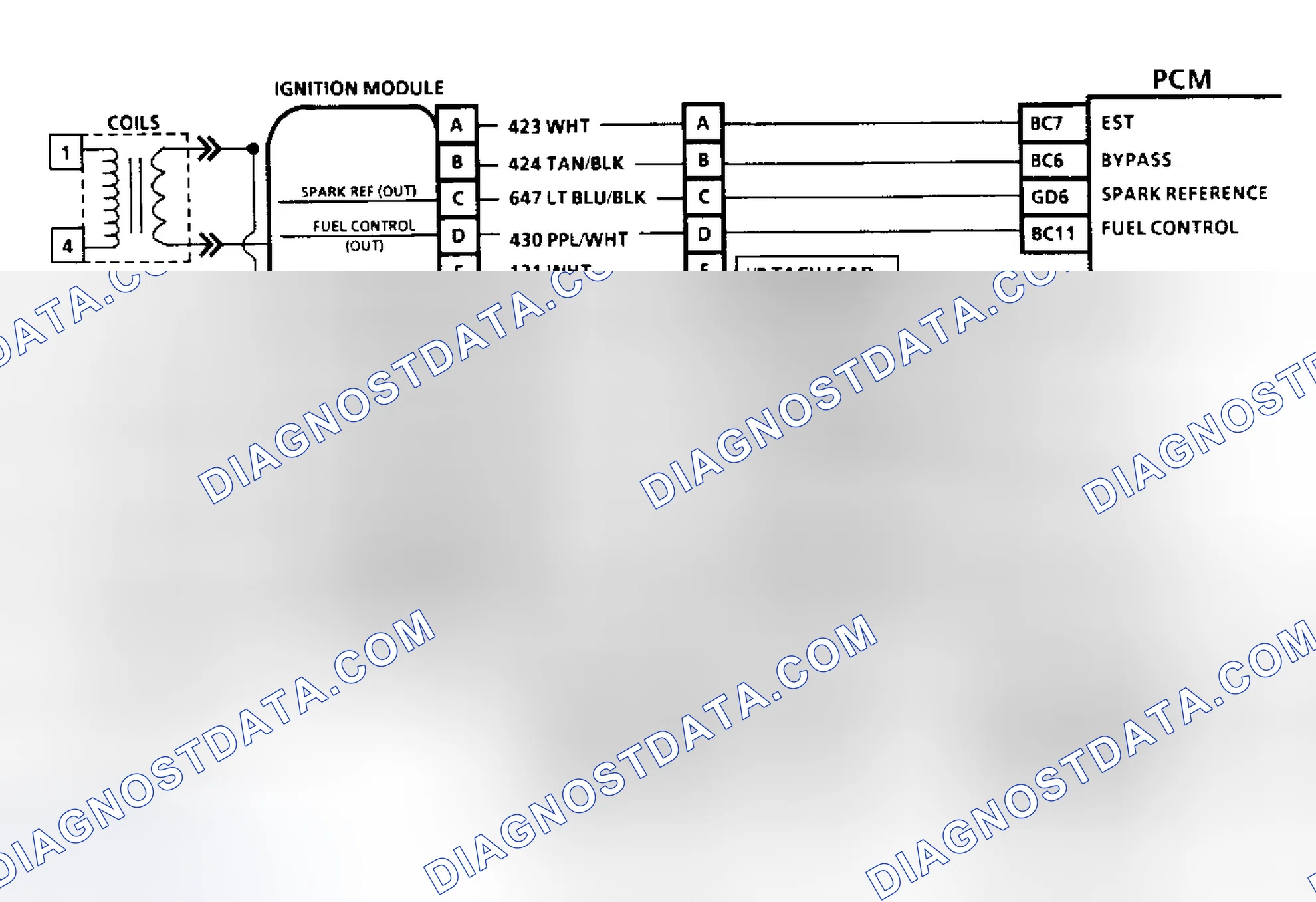 Scheme 1: Ignition System (3.8L)