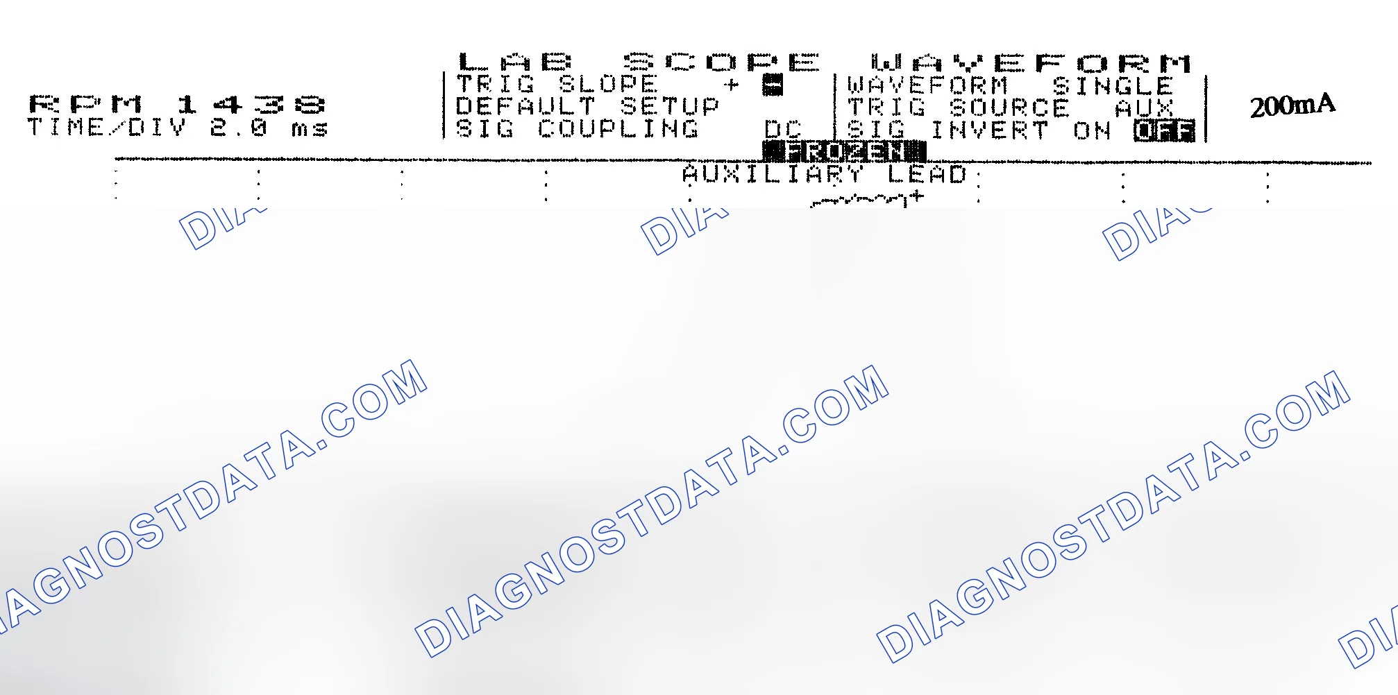 Scheme 15: Single Injector w/Normal Current Flow - Current Pattern
