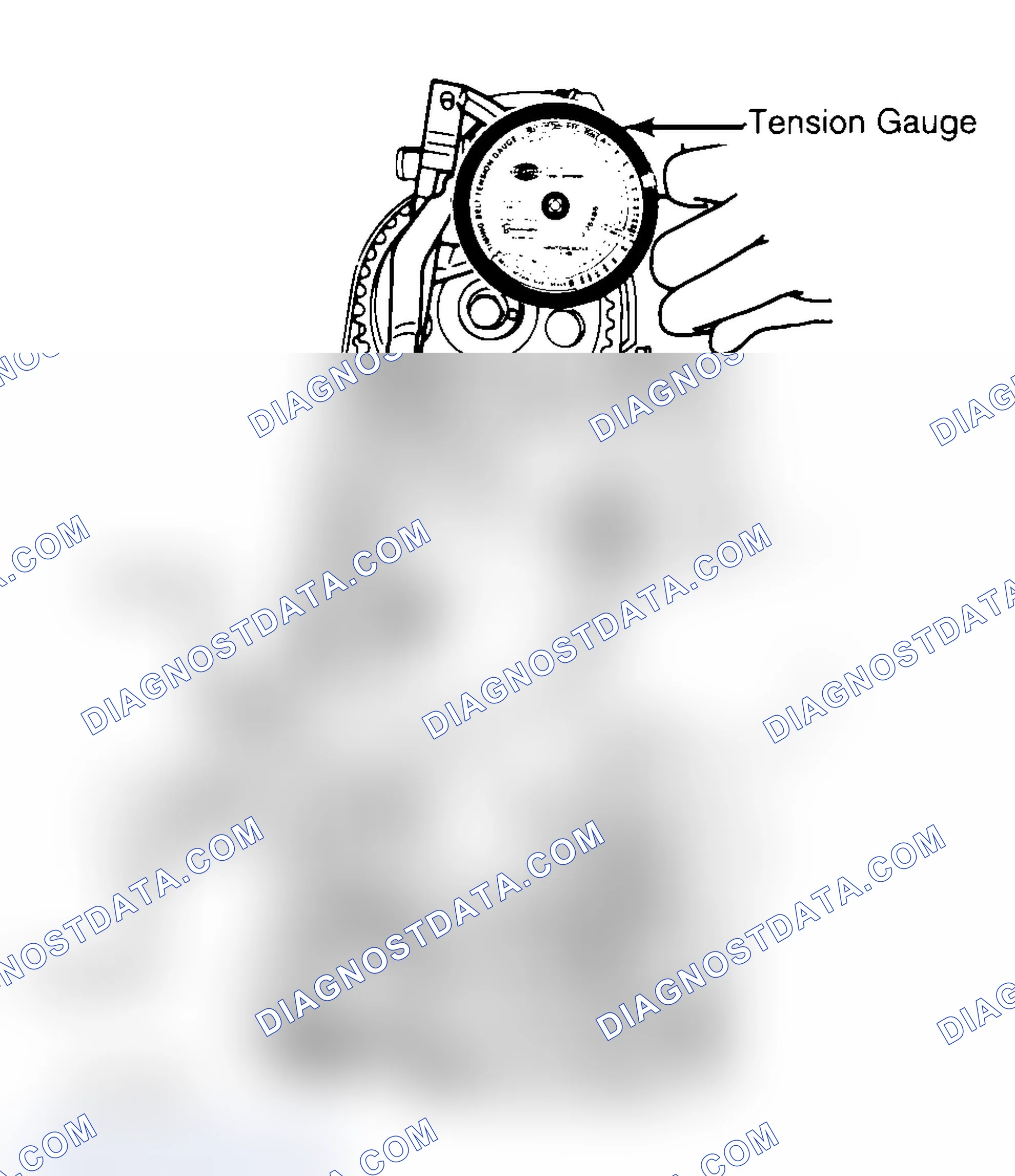 Scheme 3: Adjusting Typical Timing Belt Tension