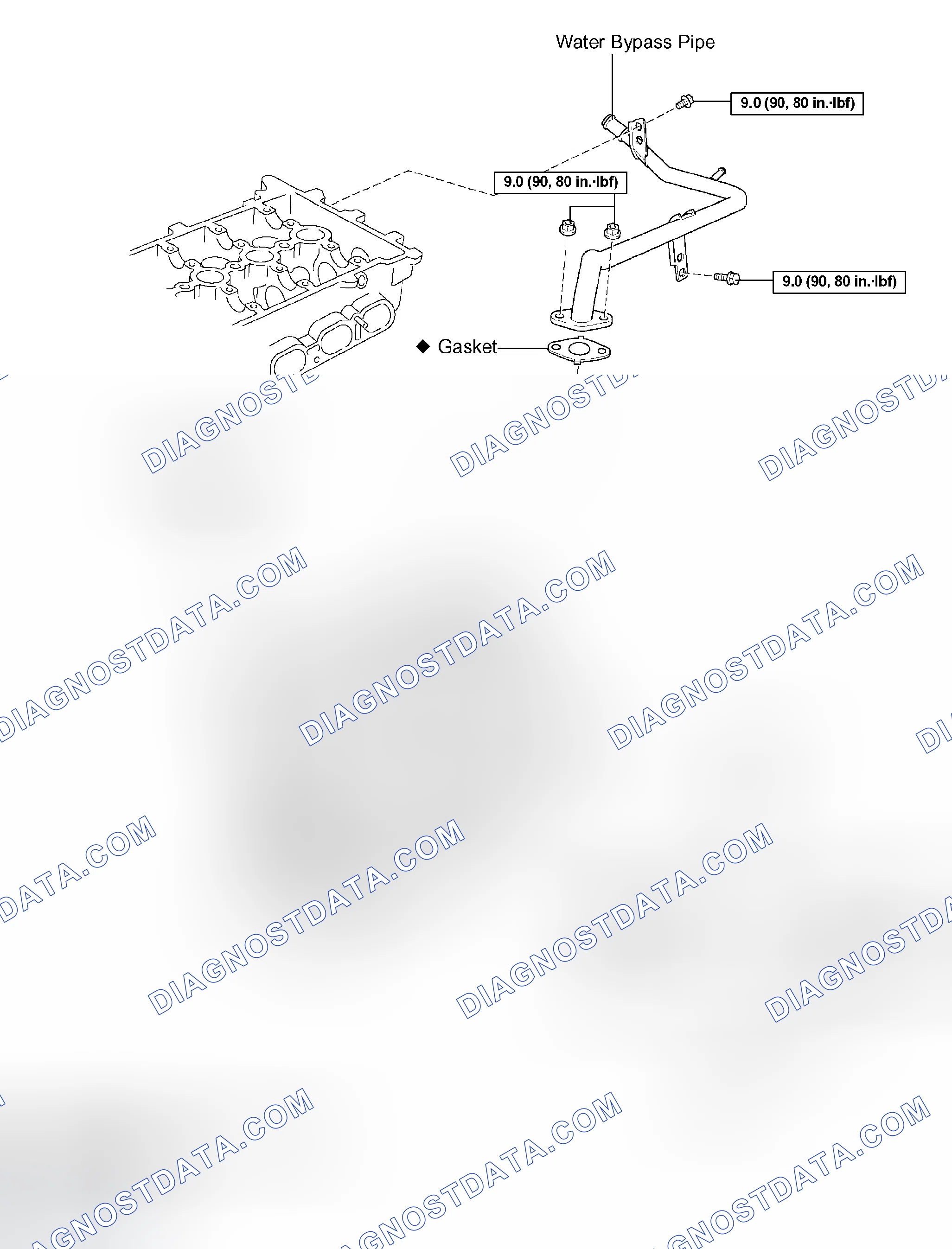 Scheme 173: Identifying Cylinder Block Components (1 Of 2)