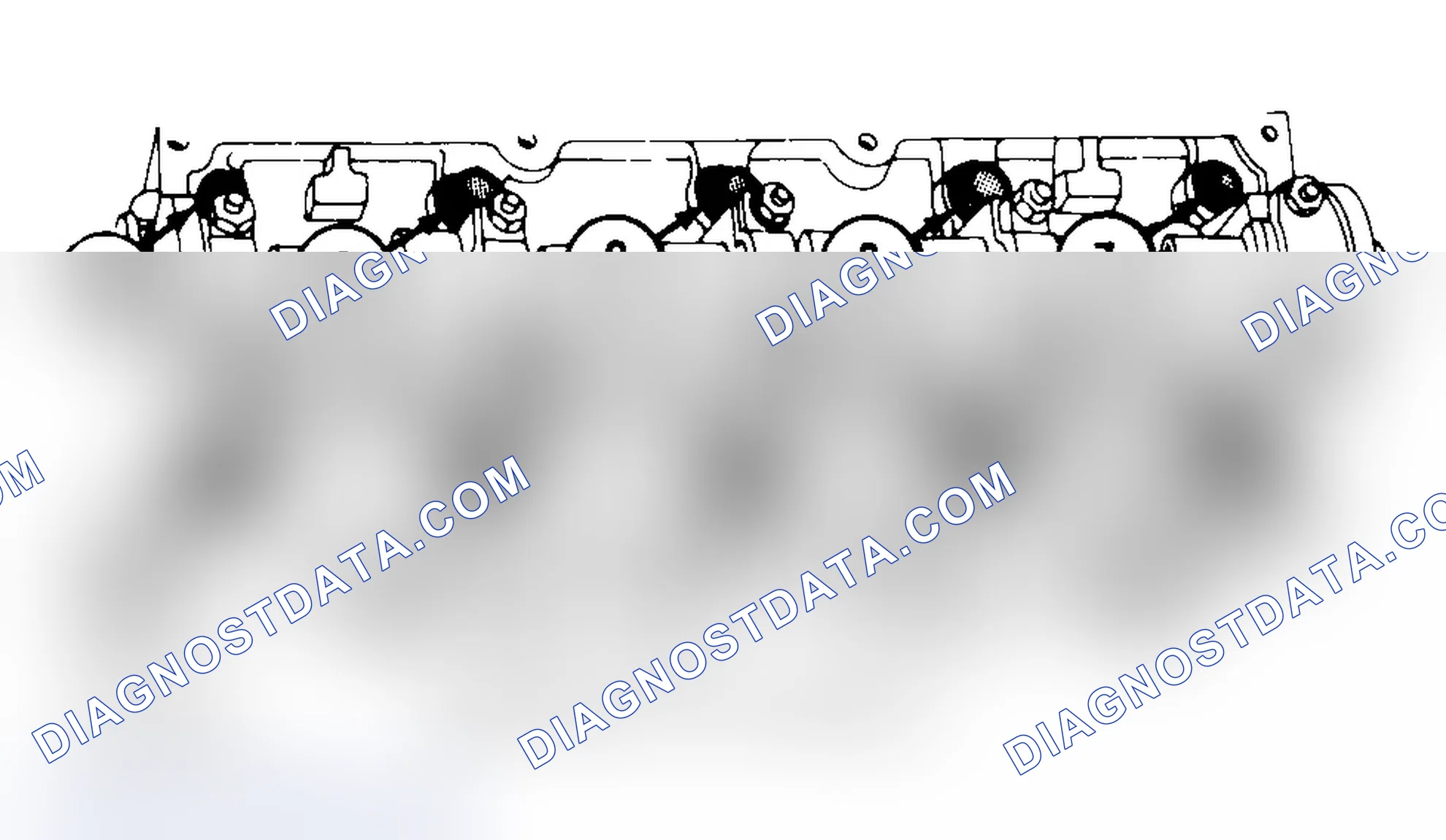 Scheme 3: Typical Cylinder Head Tightening or Loosening Sequence