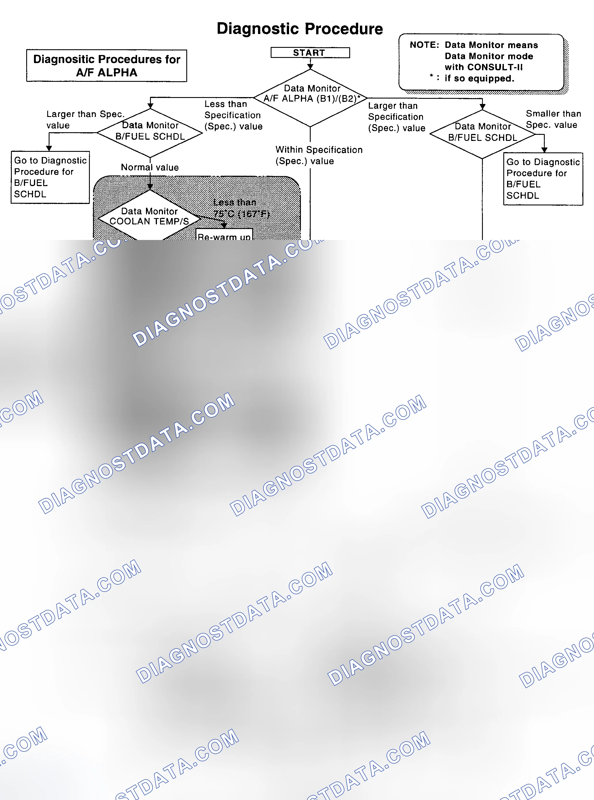 Scheme 80: DIAGNOSTIC PROCEDURE