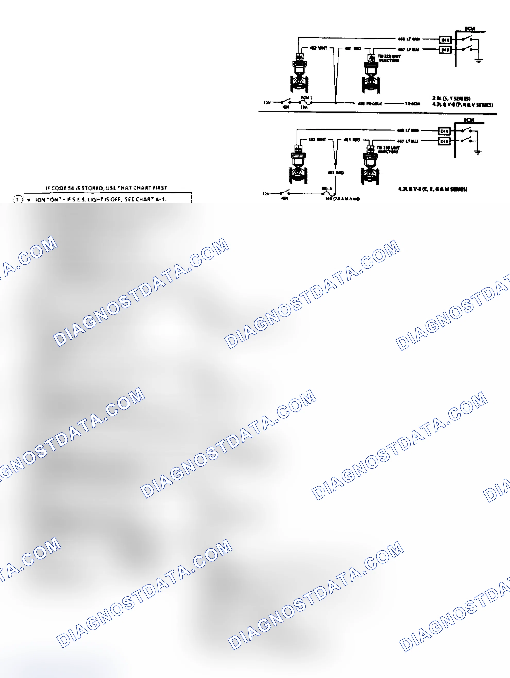 Scheme 32: Chart A3 Cranks, But Will Not Run (All Except 2.5L)