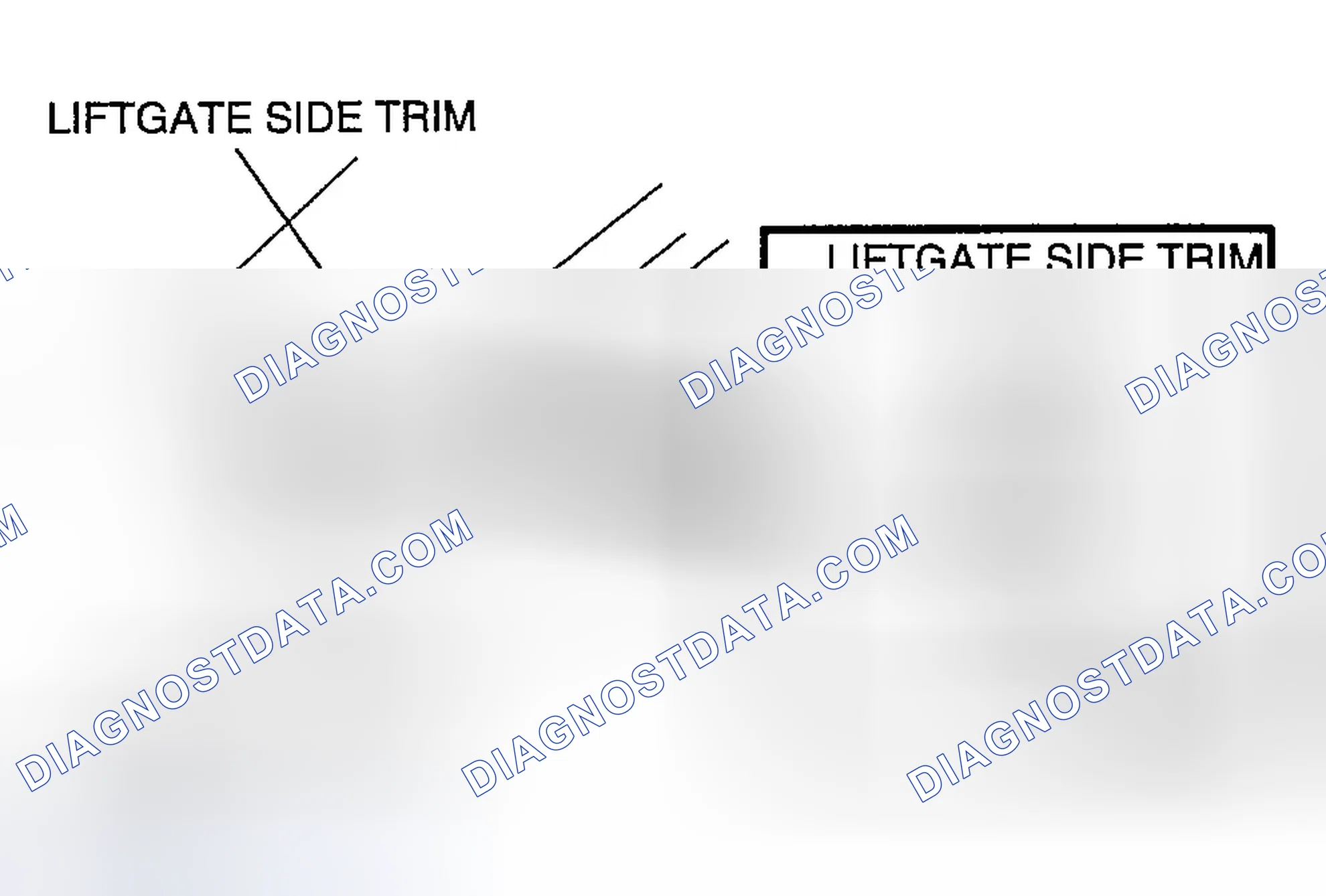 Scheme 82: LIFTGATE SIDE TRIM REMOVAL/INSTALLATION