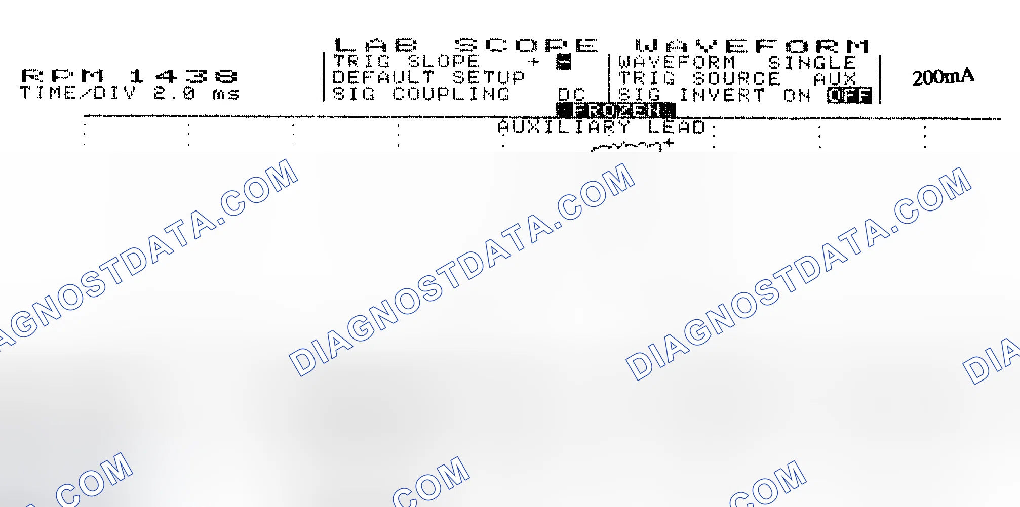 Scheme 15: Single Injector w/Normal Current Flow - Current Pattern