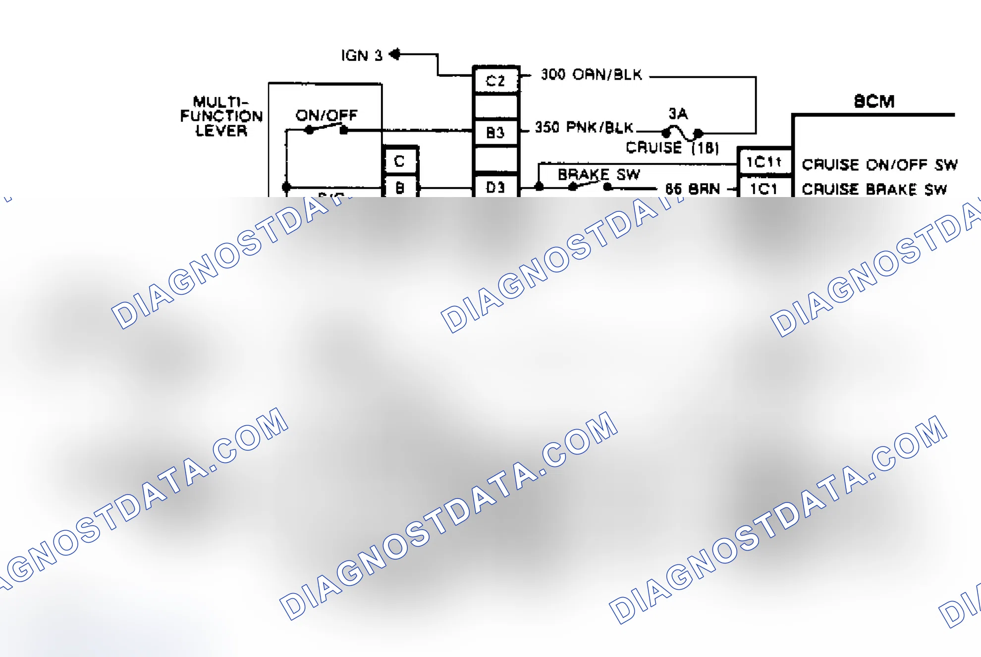Scheme 209: Code B673, Wiring Diagram (Toronado) Cruise Vacuum Solenoid Circuit Problem